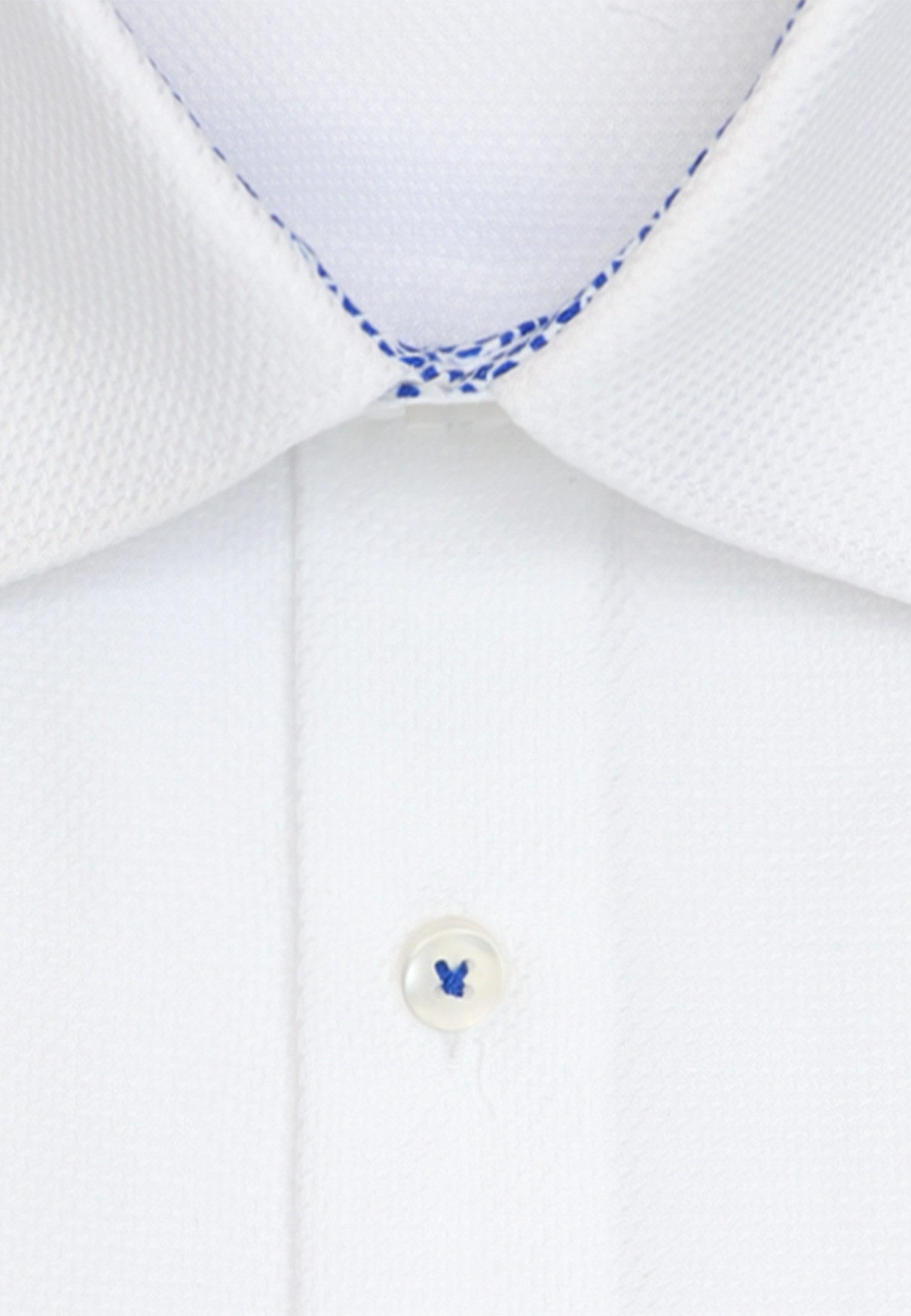 seidensticker Businesshemd Schwarze Rose X-Slim 1/1 Covered-Button-Down-Kragen Struktur