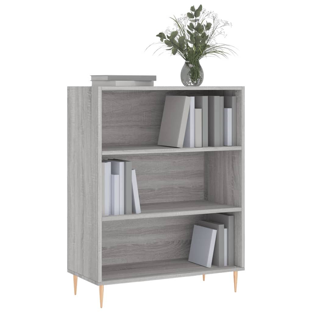 vidaXL Bücherregal Bücherregal Grau Sonoma 69,5x32,5x90 günstig online kaufen