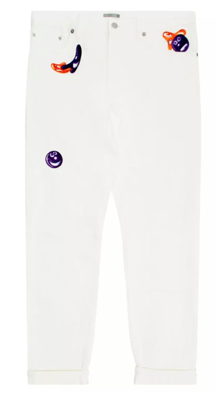 Dior 5-Pocket-Jeans X Kenny Scharf Limited Edition Jeans