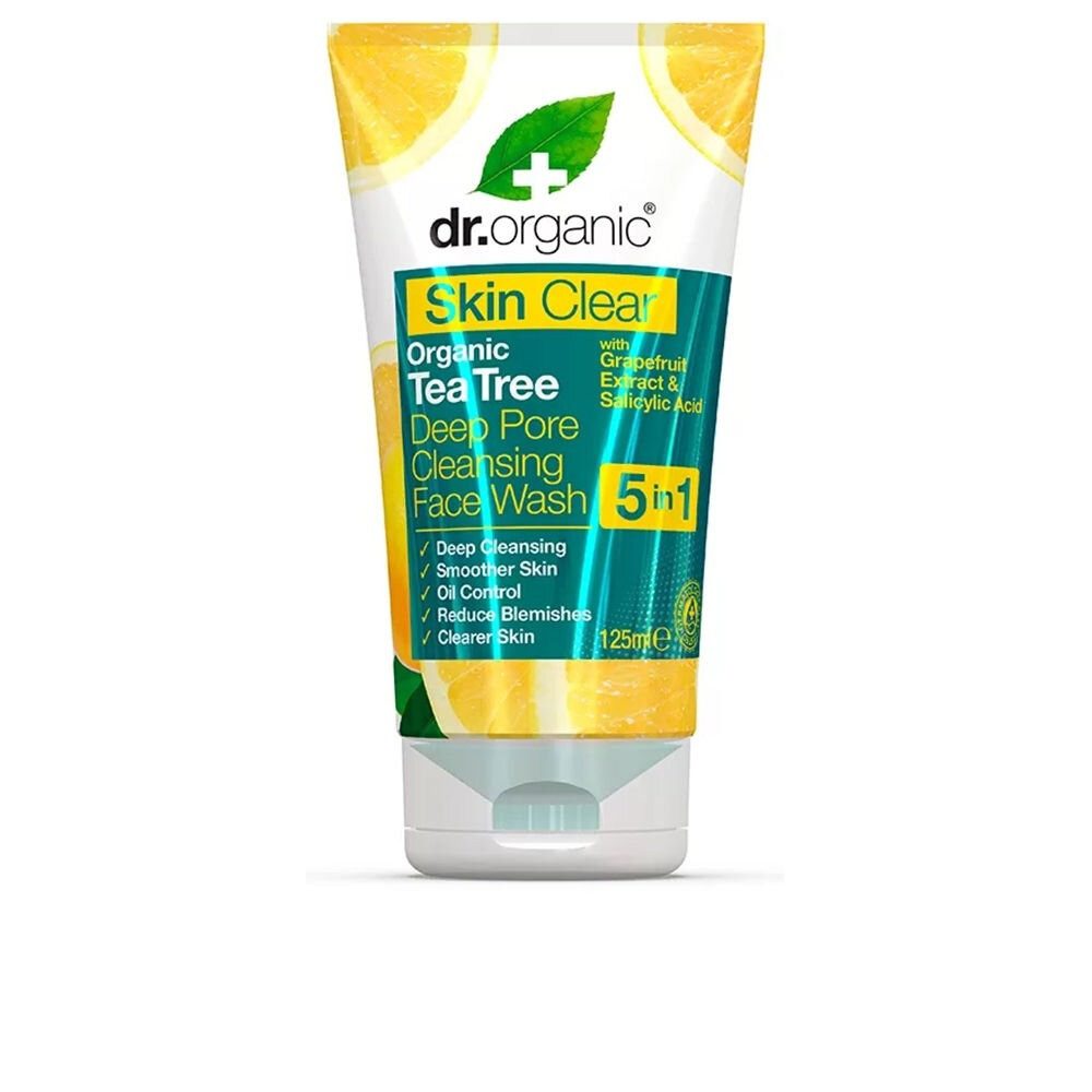 Dr. Organic Gesichtsreinigungsgel Haut CLEAR facial cleanser 125 ml
