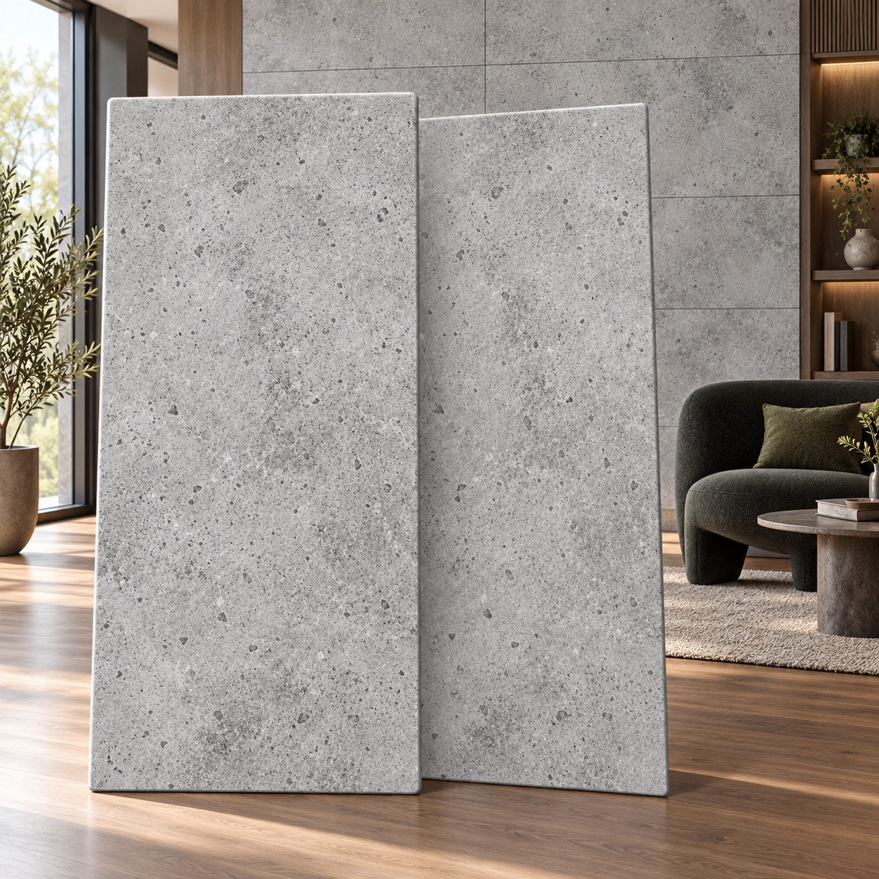 IKHEMalarka 3D Wandpaneel Betonoptik Marmor Ziegel aus Polystyrol Styropor XPS, BxL: 50,00x100,00 cm, 0,50 qm, (1 Stück, 0,5m) Deckenpaneelen - 3mm dick - 100x50cm
