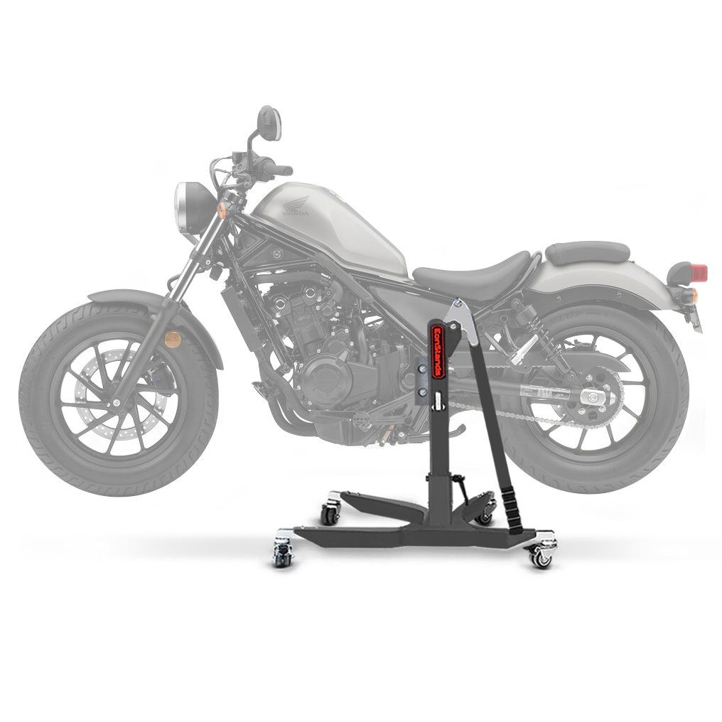 ConStands Motorradheber CS Power Classic-Zentralständer für Honda Rebel 500 17-26 Grau