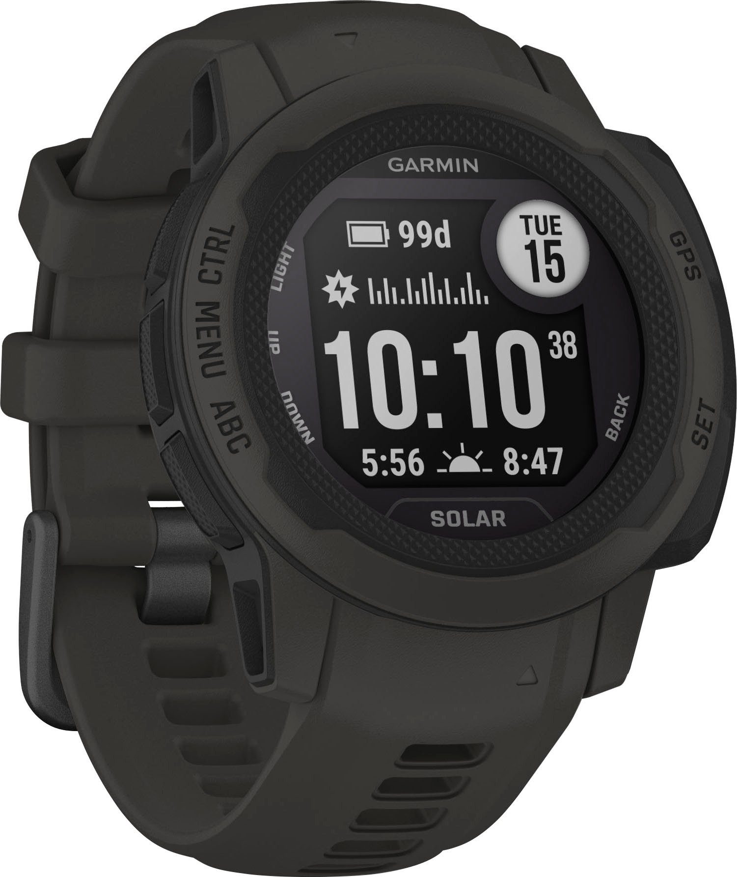 Garmin INSTINCT 2S SOLAR Smartwatch (2,1 cm/0,79 Zoll, Garmin)