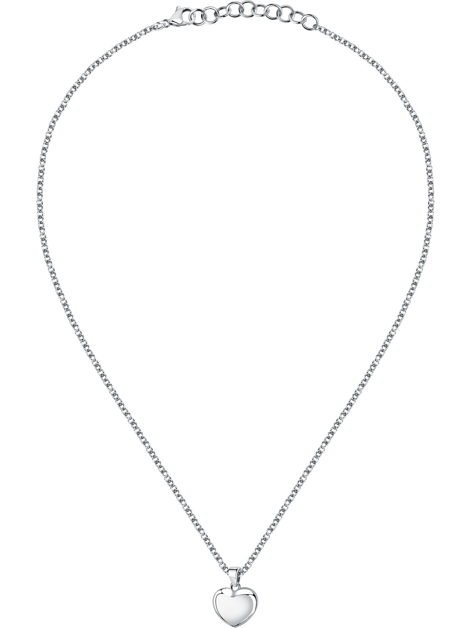 FAVS Edelstahlkette FAVS Damen-Kette Edelstahl Herz günstig online kaufen