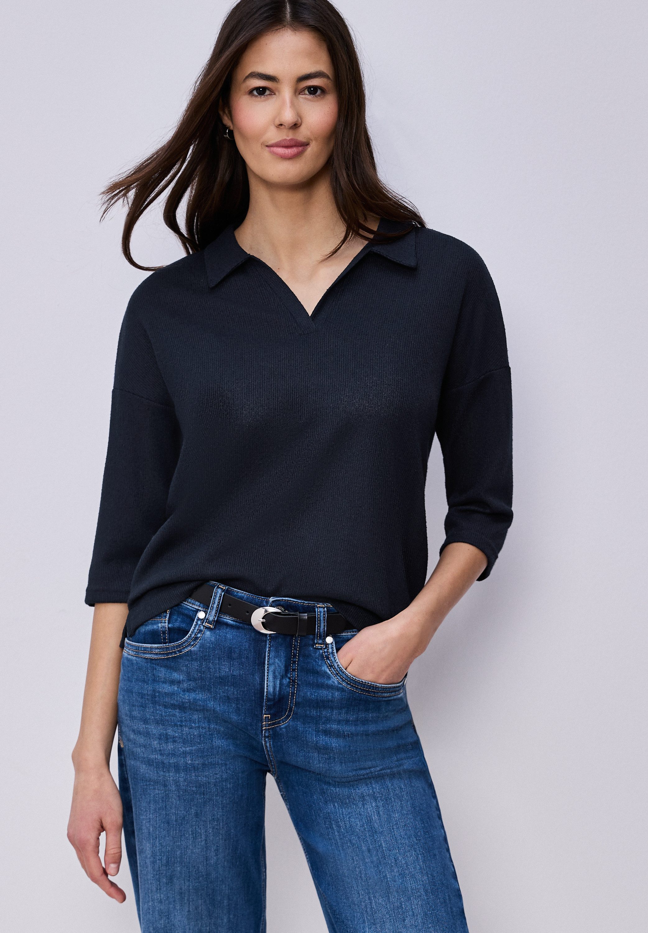 STREET ONE 3/4-Arm-Shirt mit 3/4 Ärmeln günstig online kaufen