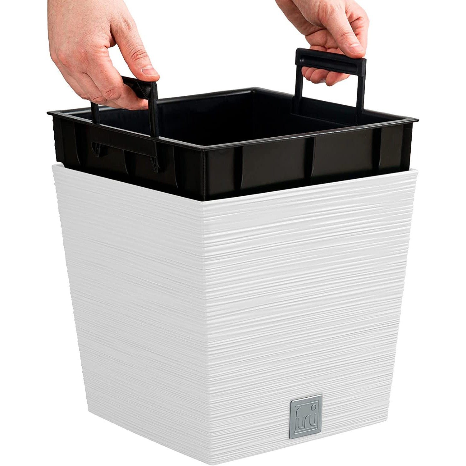 Prosperplast Blumentopf, Pflanzgefäß Furu Square Low günstig online kaufen
