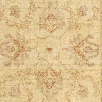 Orientteppich Ziegler - 90 x 57 cm - beige, morgenland, rechteckig, Höhe: 6 mm, Wohnzimmer, Handgeknüpft, Einzelstück mit Zertifikat