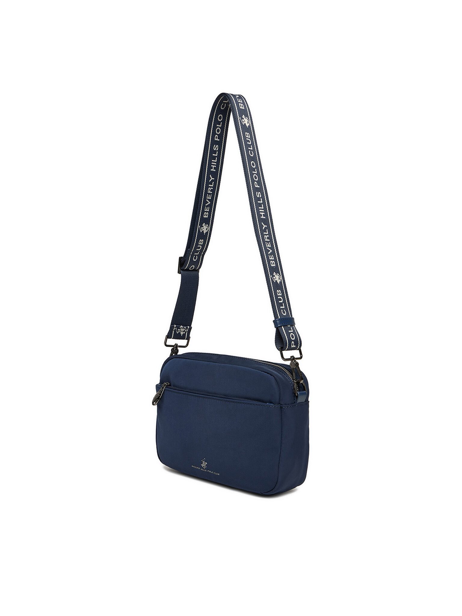 BEVERLY HILLS POLO CLUB Handtasche Beverly Hills Polo Club Damenhandtasche Marineblau BEVERLY HILLS POLO