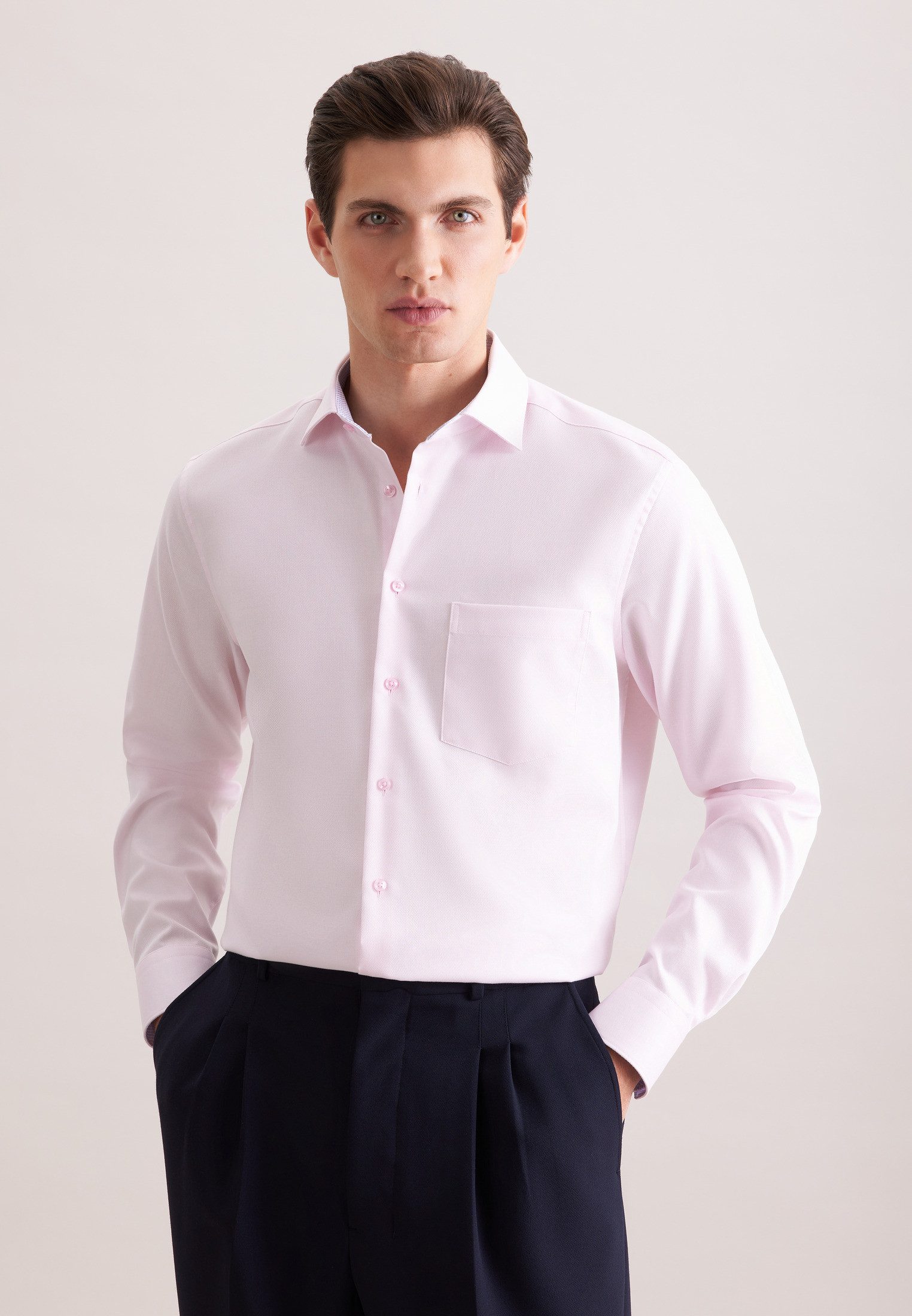 Businesshemd Schwarze Rose