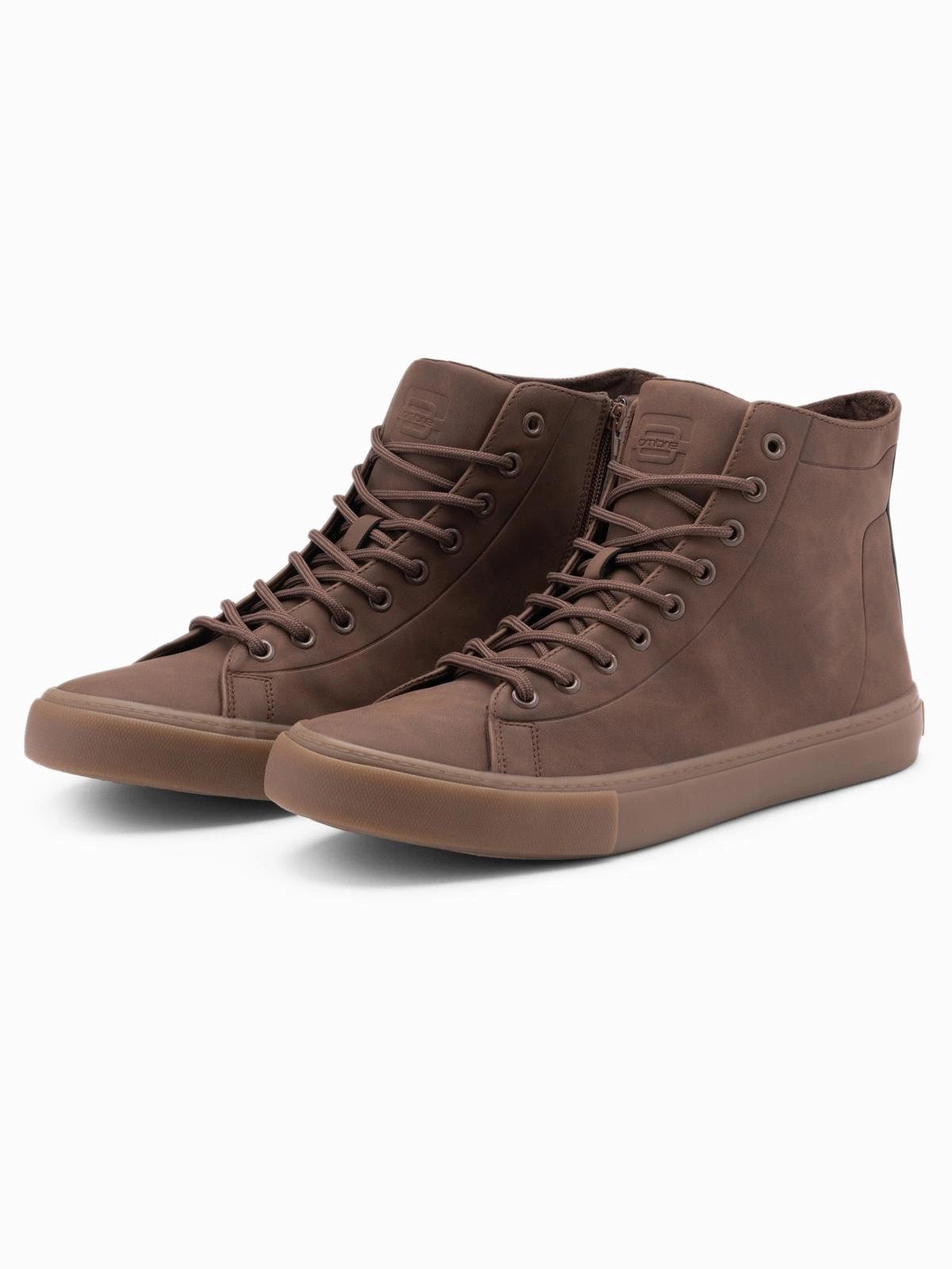 OMBRE Knöchelhohe Herren-Turnschuhe mit Gummisohle Schnürschuh günstig online kaufen