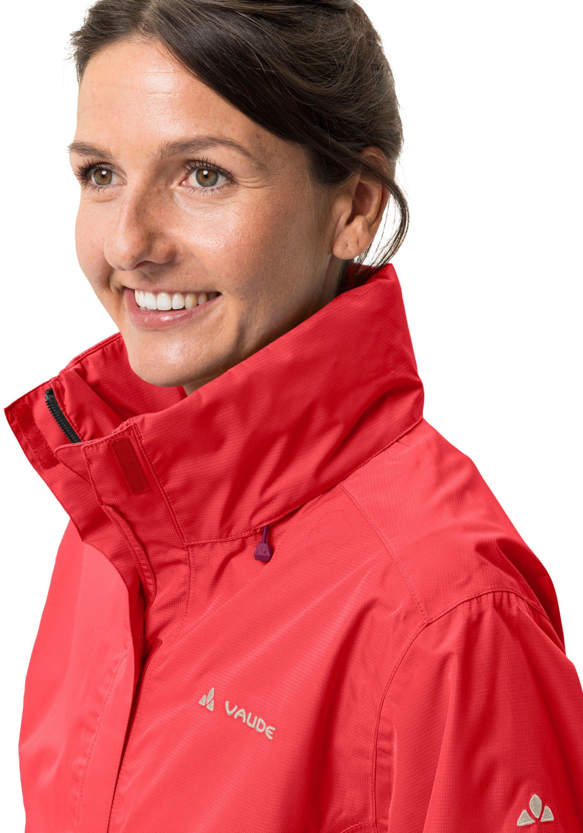 VAUDE Regenjacke Women's Escape Light Jacket für Wandern und Trekking, atmungsaktives Material, wasserdicht