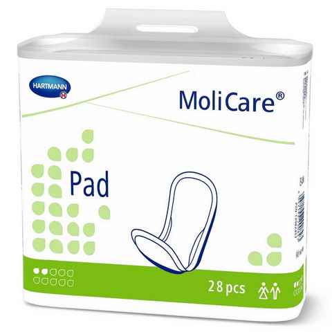 Molicare Saugeinlage MoliCare® Pad 2 Tropfen, für diskrete Inkontinenzversorgung