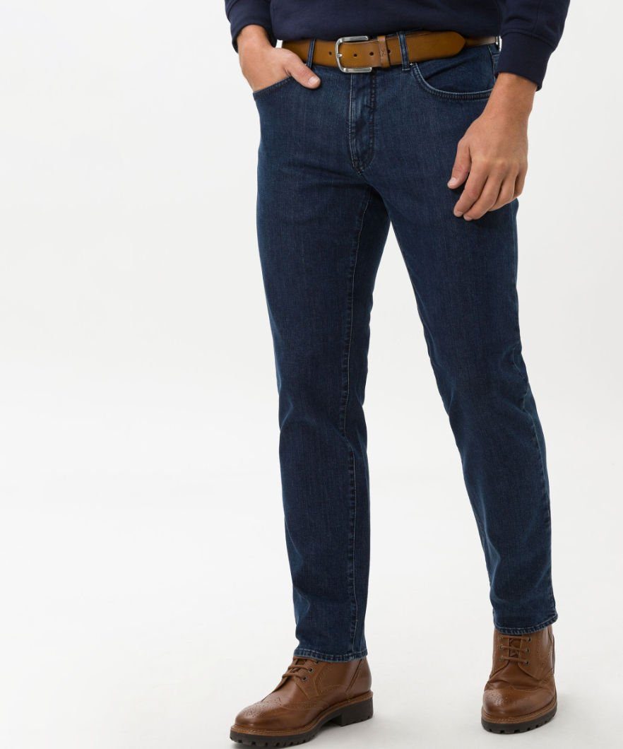CADIZ darkblue Style Brax 5-Pocket-Jeans