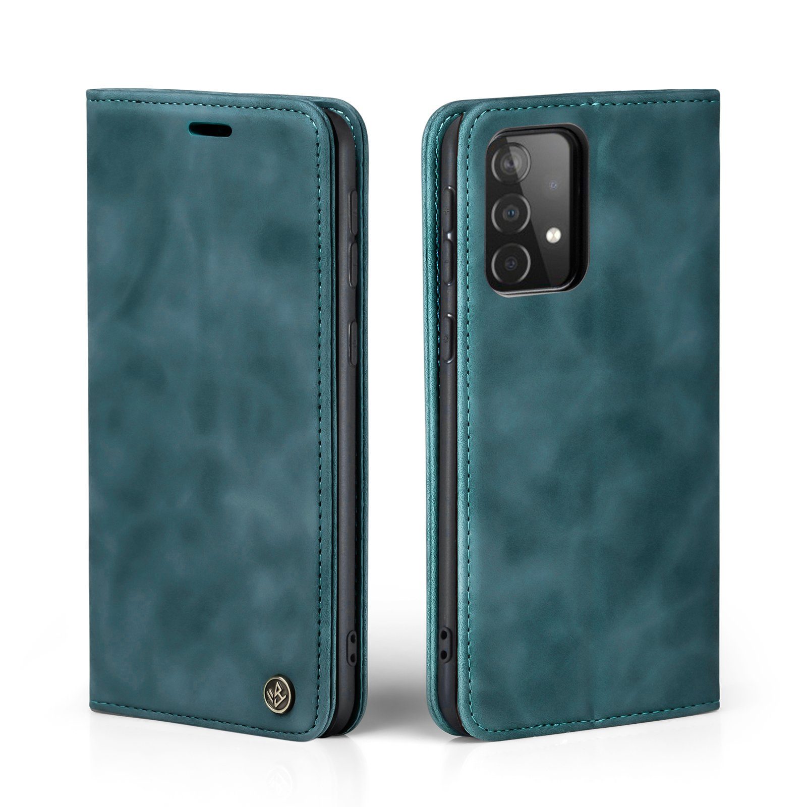 Tec-Expert Handyhülle Tasche Hülle für Samsung Galaxy A53 5G 6.4 Zoll, 6.4, Cover Klapphülle Case mit Kartenfach Fliphülle aufstellbar
