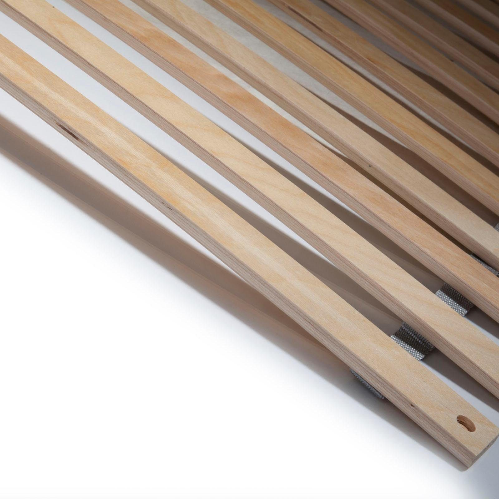 Rollrost Kid plus, 90x200, 140x200 cm und weiteren Größen, OTTO home, Kopfteil nicht verstellbar, Fußteil nicht verstellbar, leichtes Handling, da gerollt und fertig montiert