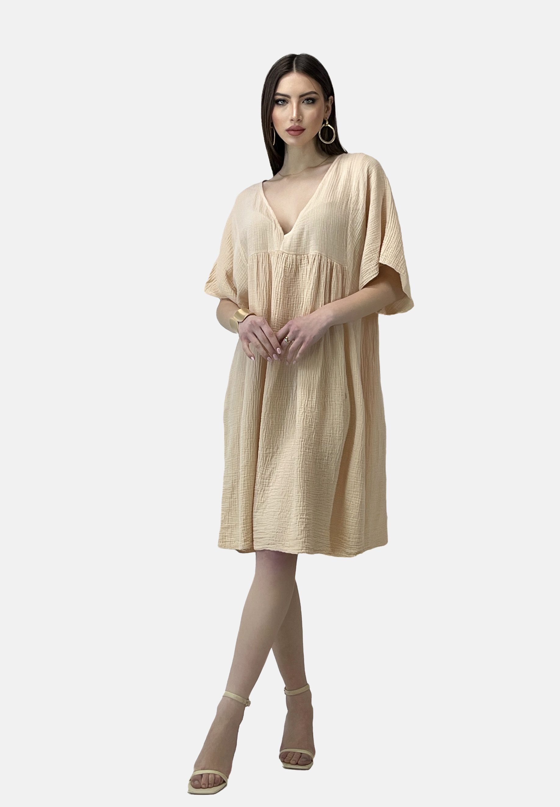 Midikleid Damen Kleid