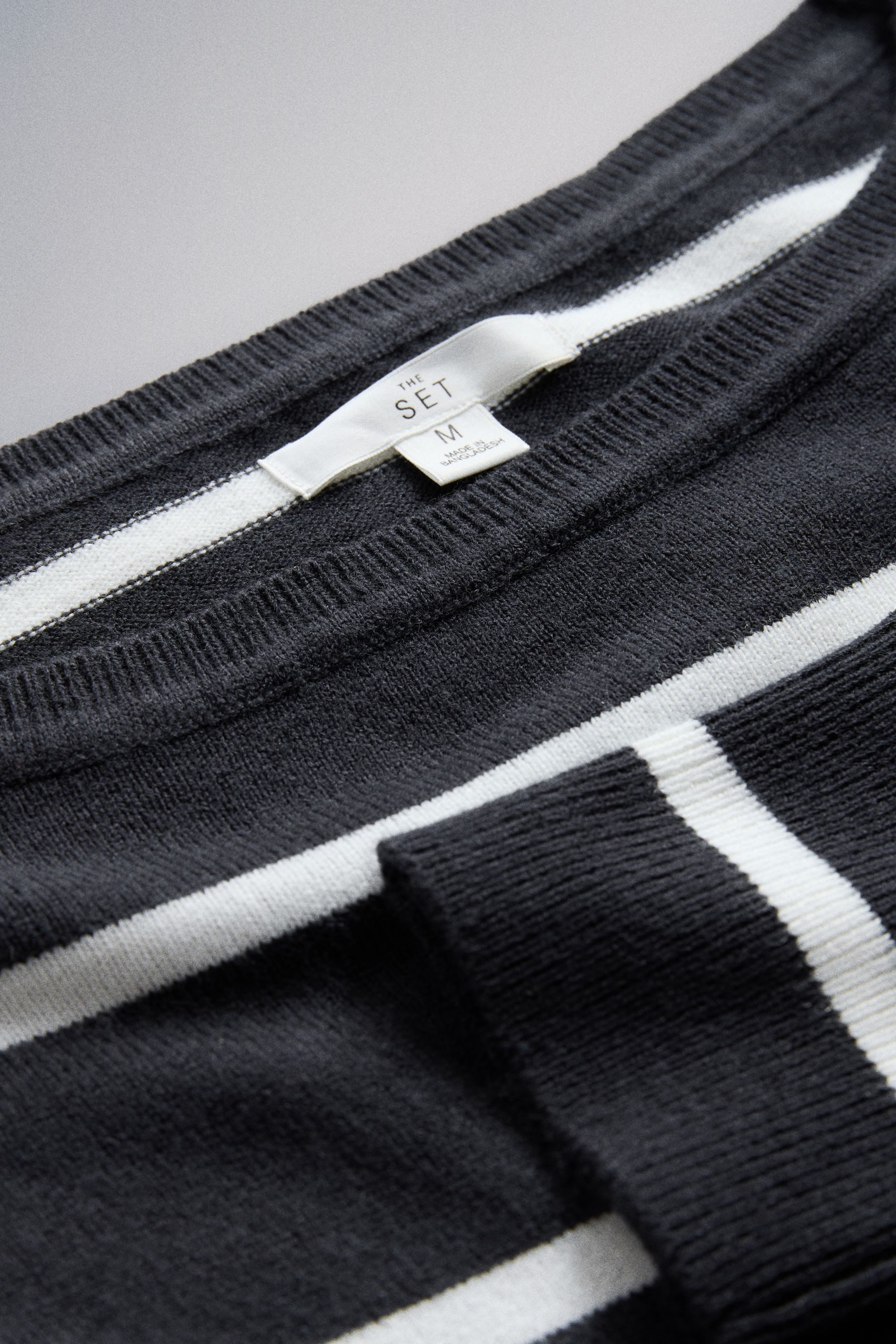 The Set Strickpullover The Set Strickpullis, U-Boot-Ausschnitt, 3er-Pack (3-tlg)