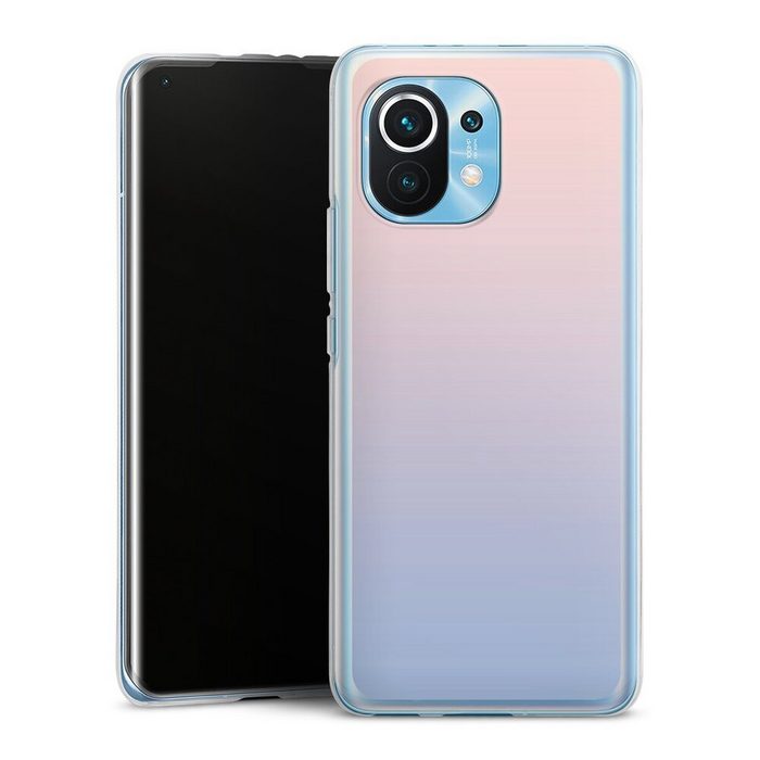 DeinDesign Handyhülle zweifarbig Pastell Farbverlauf Dawn Xiaomi Mi 11 Silikon Hülle Bumper Case Handy Schutzhülle