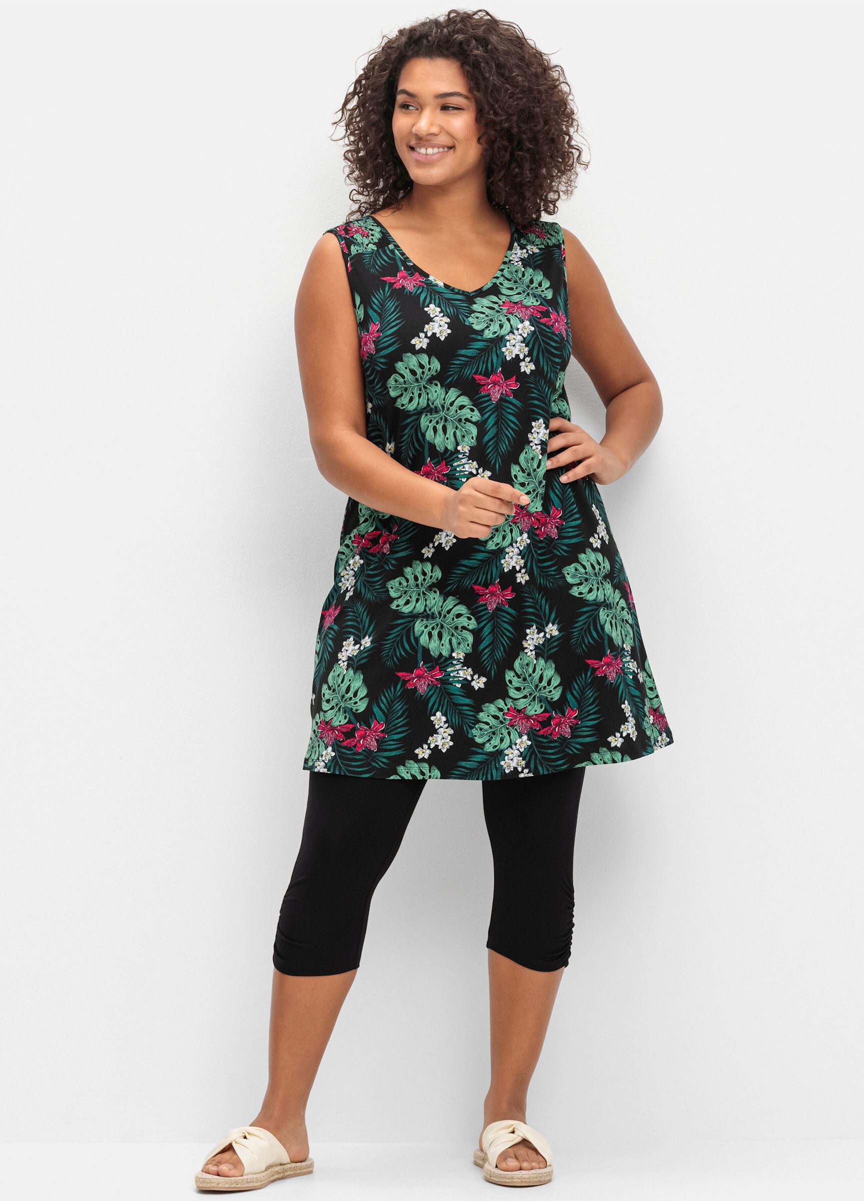 Sheego Jumpsuit Top + Leggings günstig online kaufen