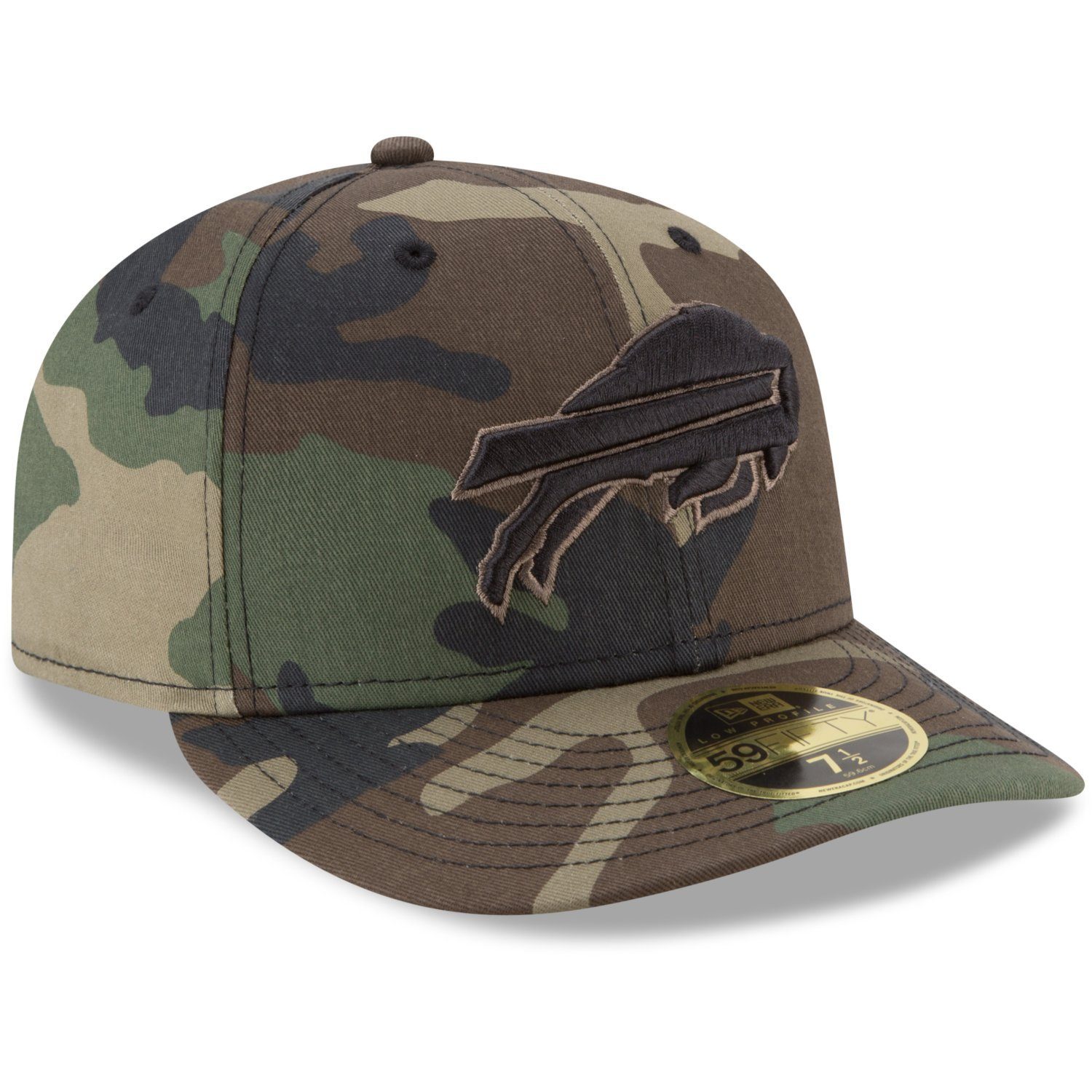 New Era Fitted Teams Profile Bills 59Fifty Low woodland Buffalo NFL Cap