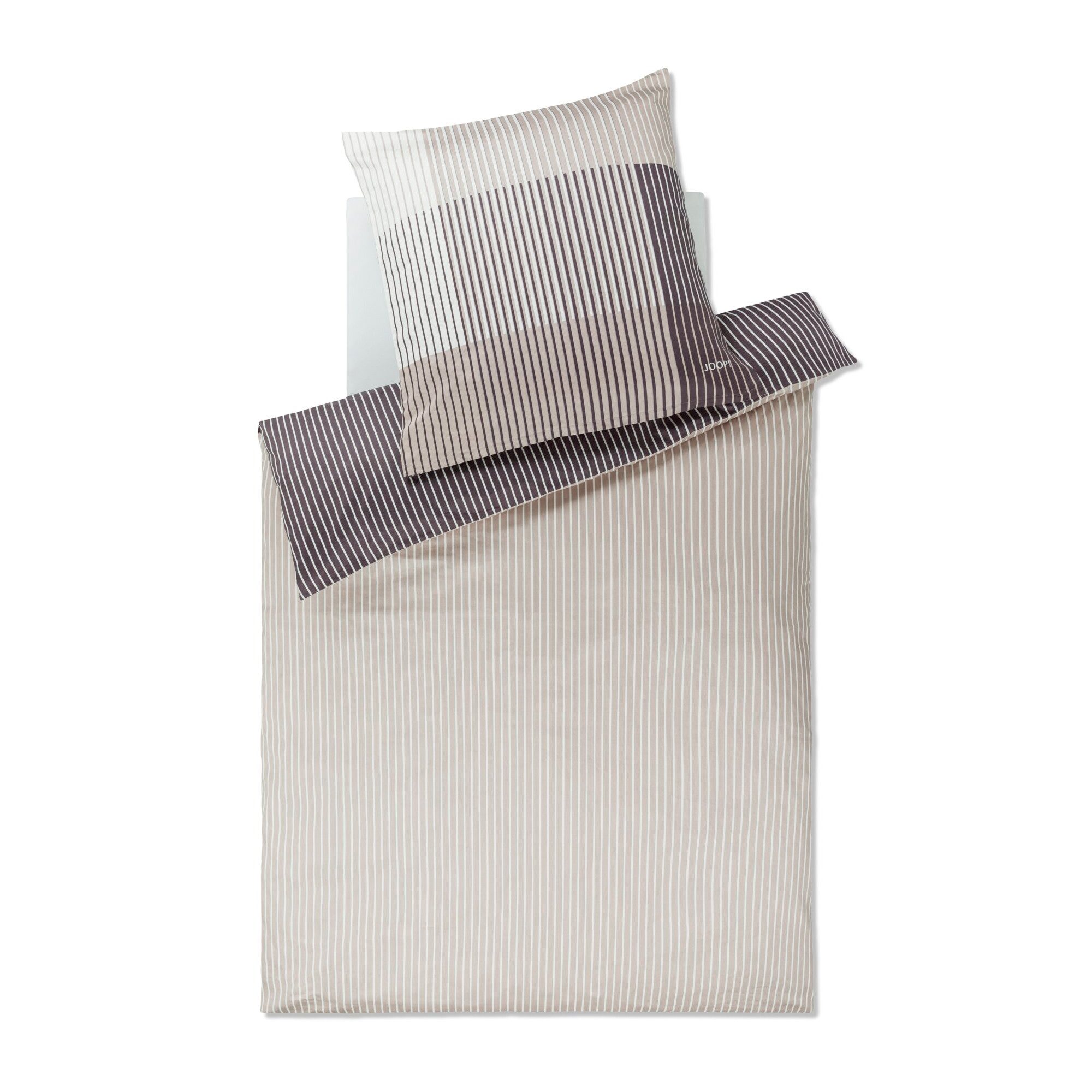JOOP! Bettwäsche Divided 4113 Mako-Satin, Mako-Satin günstig online kaufen