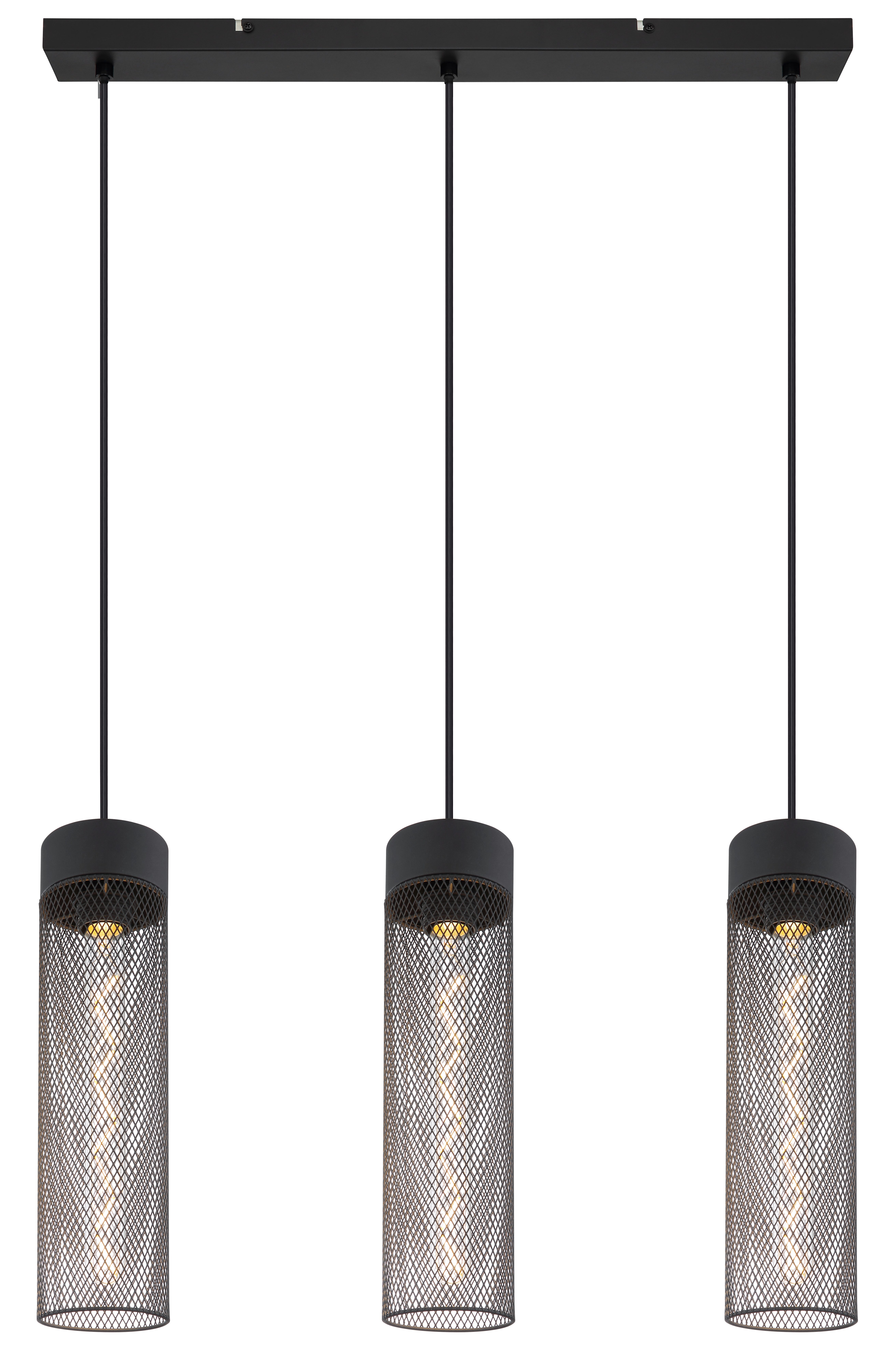 GLOBO LIGHTING Hängeleuchte HANS, ohne Leuchtmittel, Hängelampe/Pendelleuchte/Esszimmer/Wohnzimmer/Esstisch