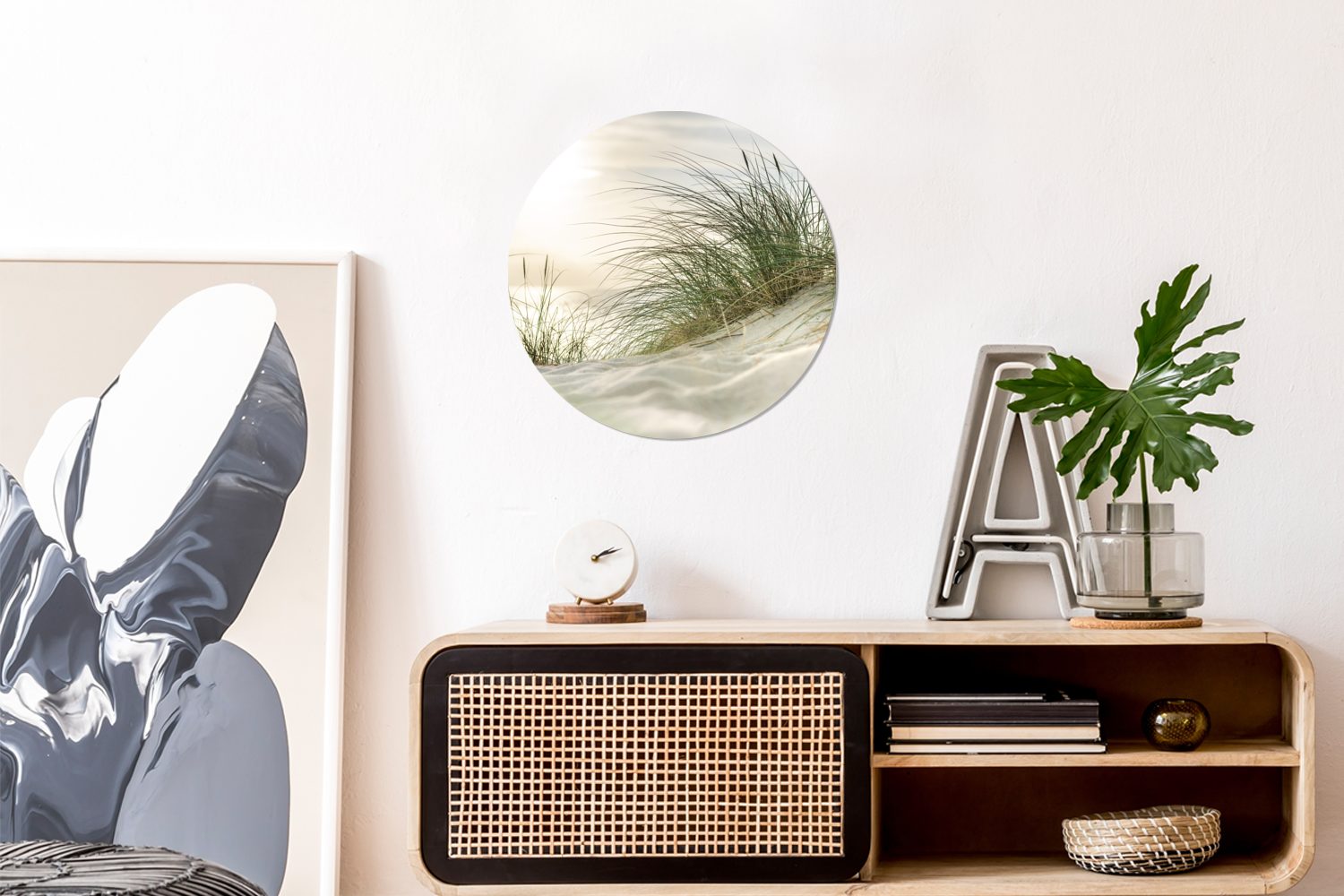 MuchoWow Wandsticker Dünen mit Strandhafer in der Sonne des Nationalparks S günstig online kaufen