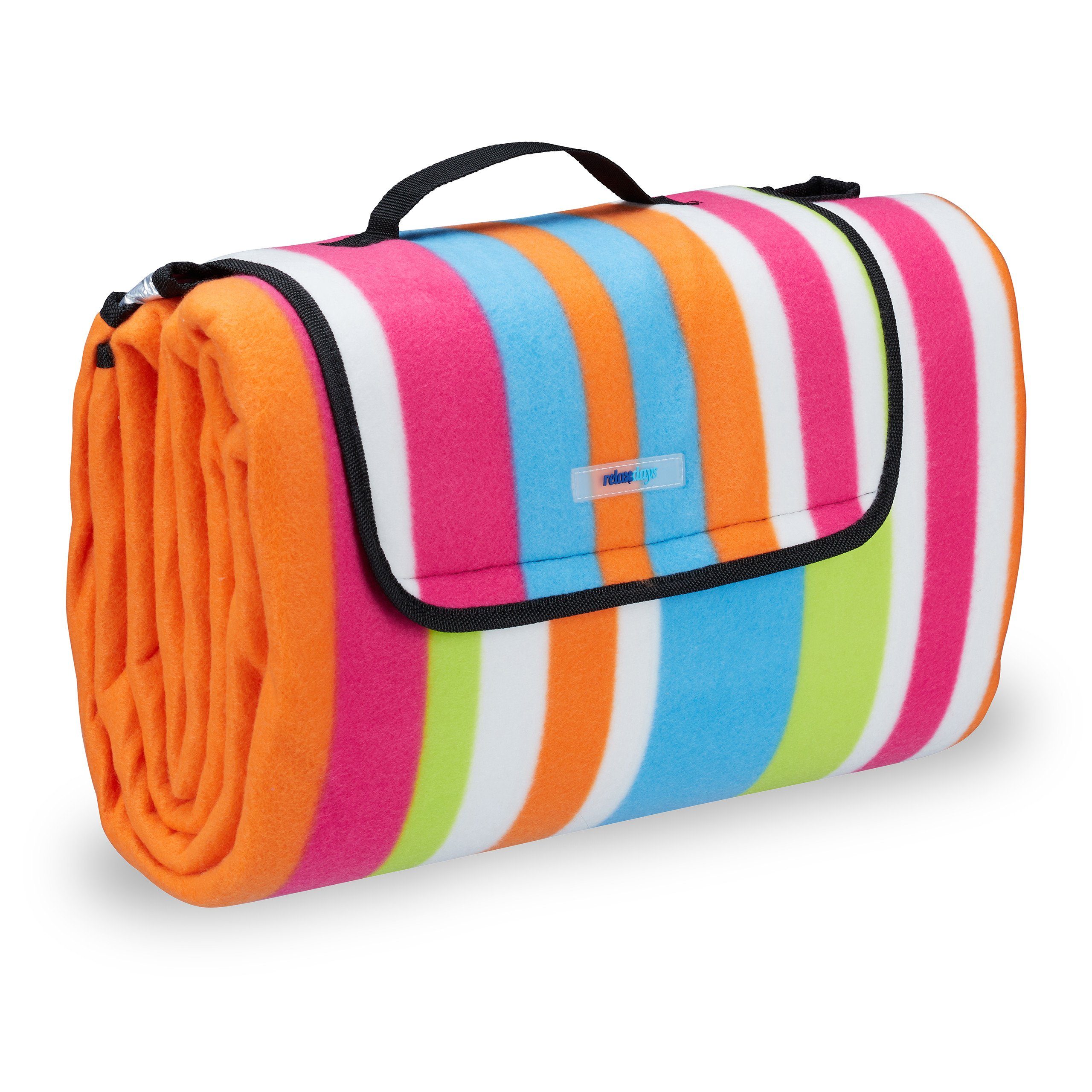 Picknickdecke bunte Streife