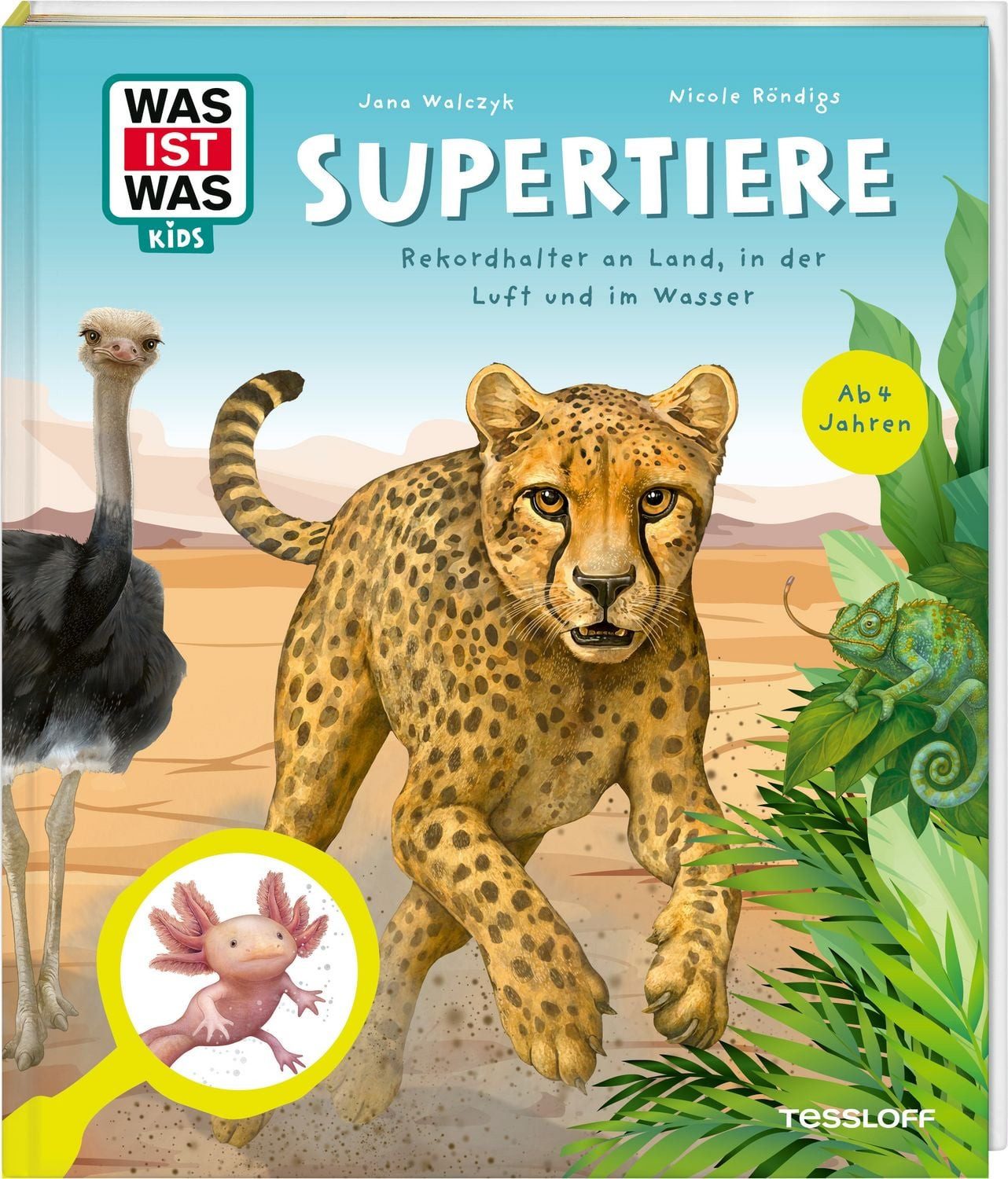 WAS IST WAS Kids Supertiere. Rekordhalter an Land, in der Luft und im / Nicole Röndigs