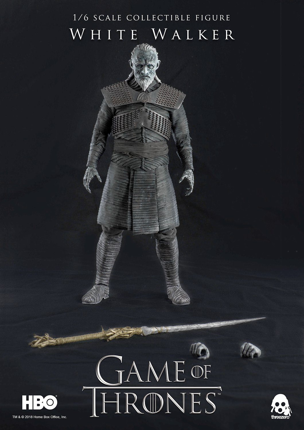 ThreeZero Actionfigur GAME OF THRONES WHITE WALKER 1/6 SCALE ACTIONFIGUR