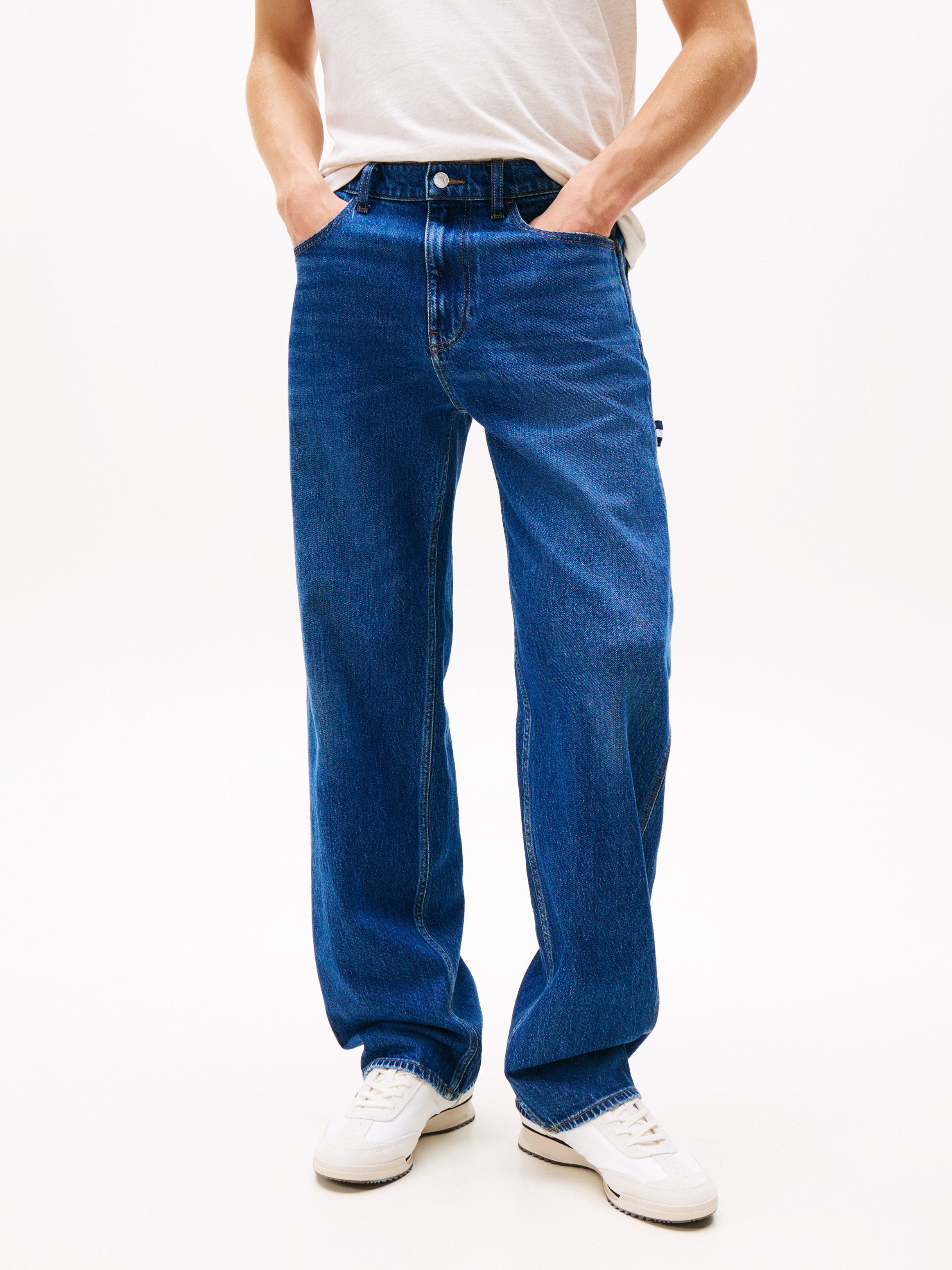 Tommy Jeans Loose-fit-Jeans Jamie Loose Straight mit Hammerschlaufe günstig online kaufen
