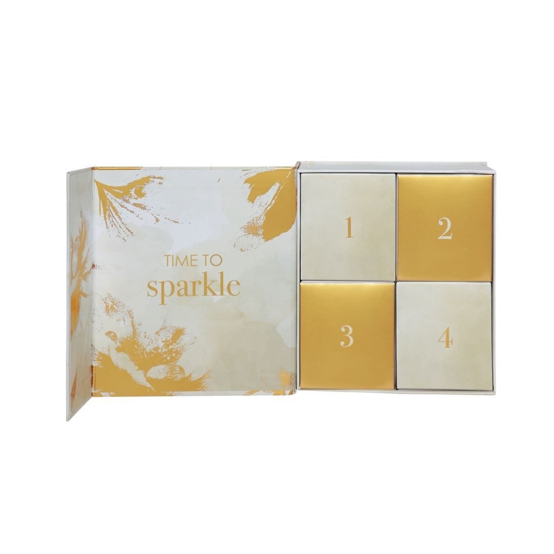 Heideman Schmuck-Adventskalender Heideman Schmuck Geschenkbox – Statement (25-tlg), Schmuckset mehrteilig Schmuck für Frauen - 4 Schmuckstücke