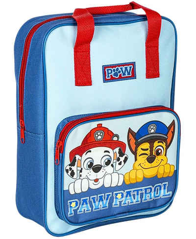 PAW PATROL Kindergartentasche Chase & Marshall, Kinderrucksack 31x23x9 cm