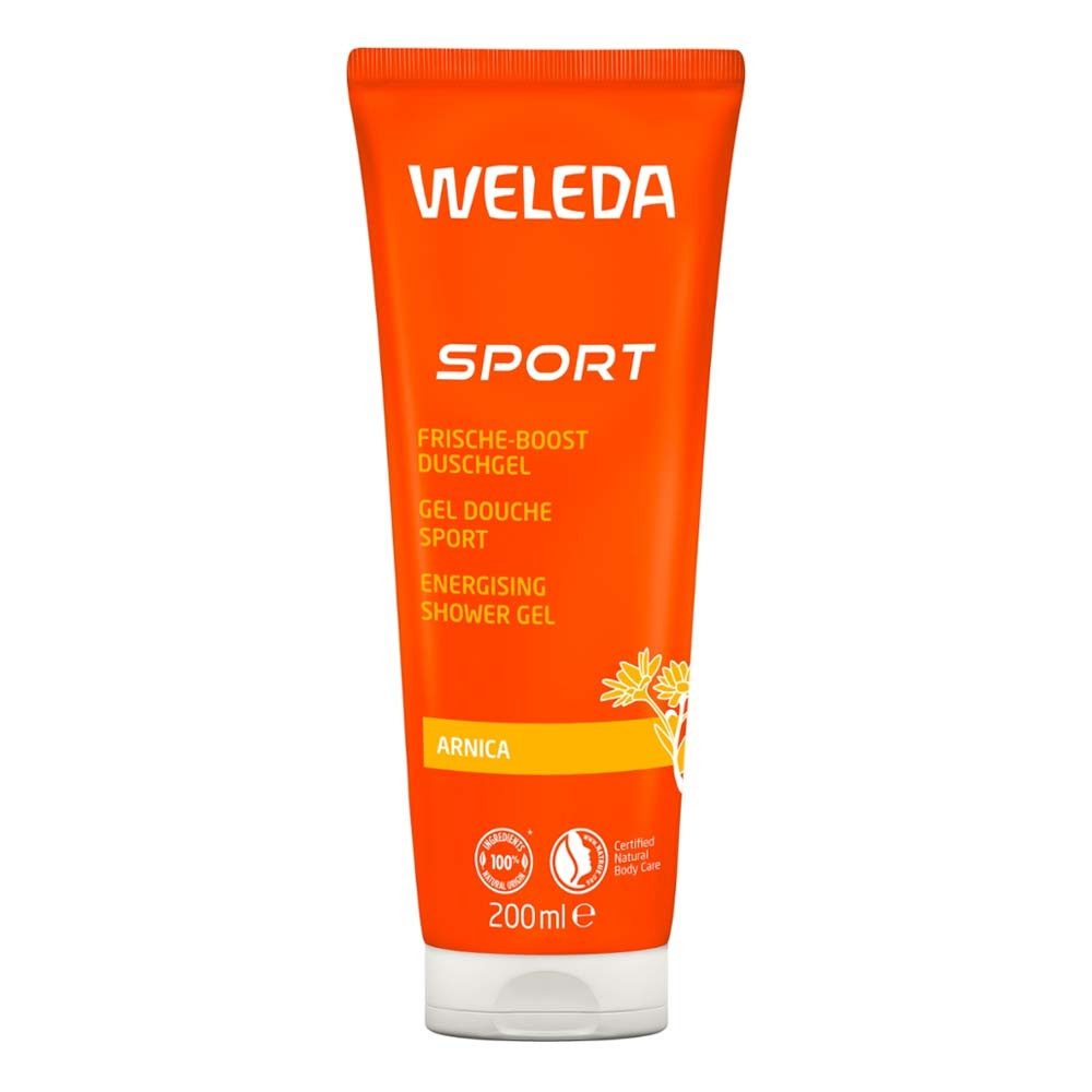 WELEDA Duschgel Sport - Arnika Duschgel 200ml 2er Pack