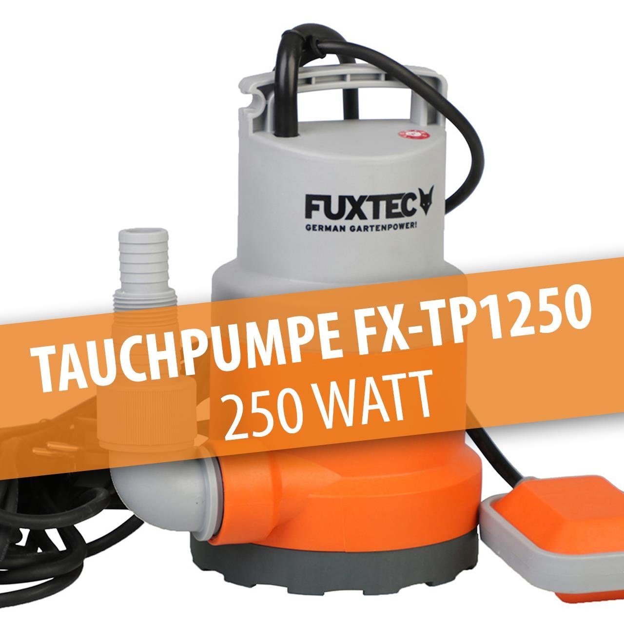 FUXTEC Tauchpumpe FX-TP1250 günstig online kaufen