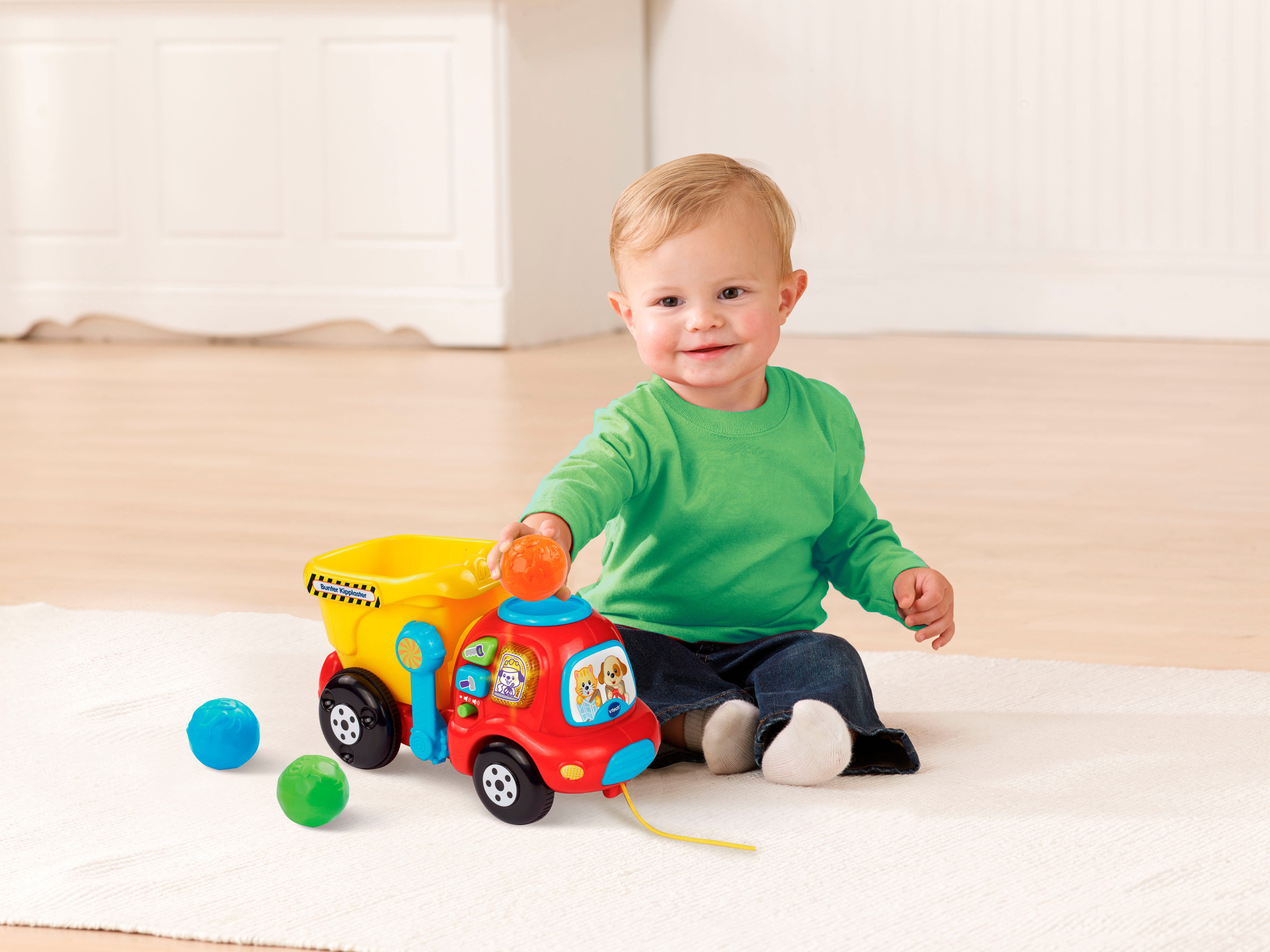 Vtech® Steckspielzeug Vtech Baby, Bunter Kipplaster