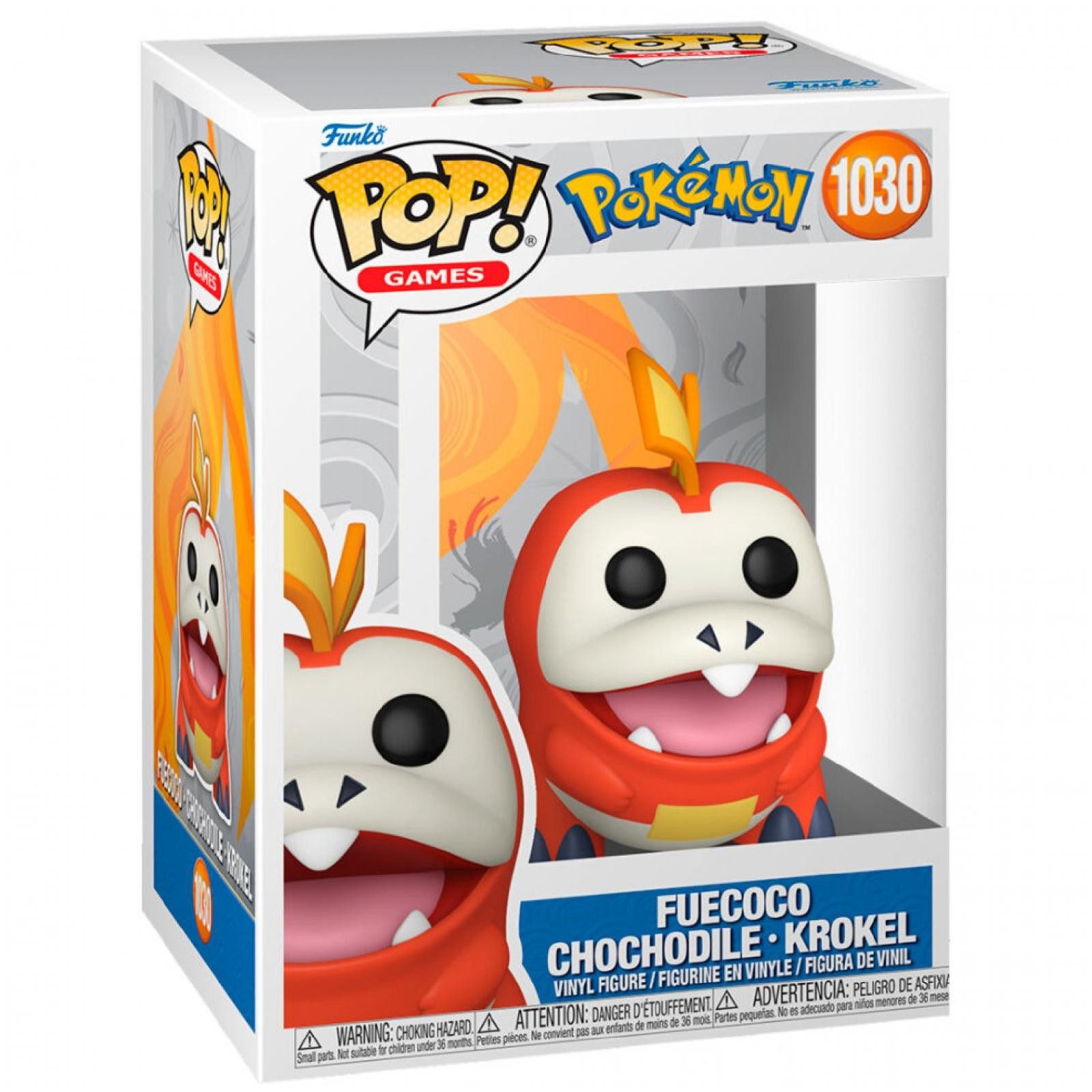 Sammelfigur Pokemon Fuecoco Chochodile Krokel #1030