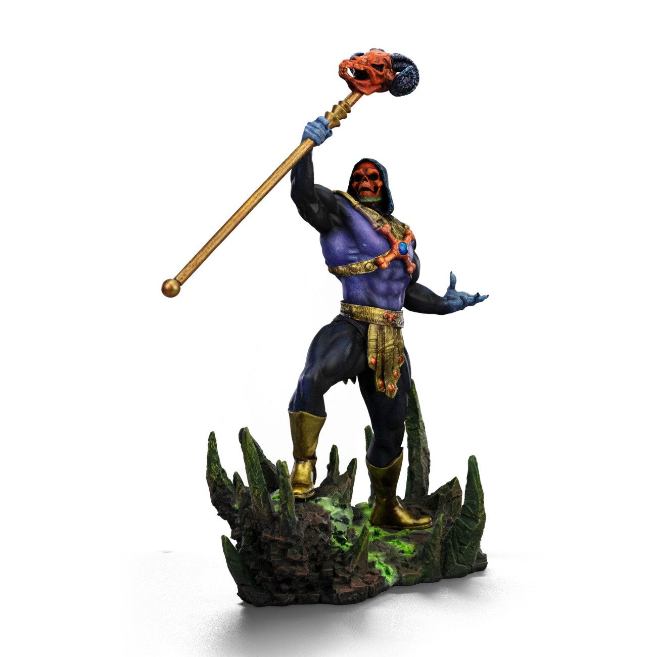 Iron Studios Merchandise-Figur Masters of the Universe Art Scale Statue 1/10 Skeletor Disco Ver. 28 c