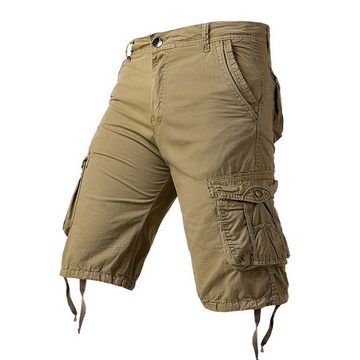 FIDDY Shorts Sommer neue Herren-Cargo-Shorts, Herren-Strandhosen, lockere Hosen