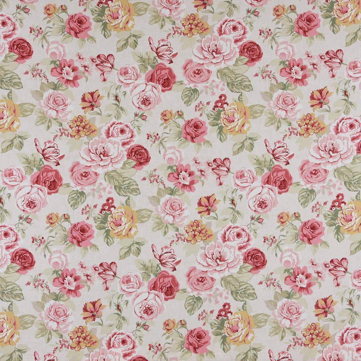 SCHÖNER LEBEN. Tischdecke SCHÖNER LEBEN. Tischdecke Blumen Rosen beige grün günstig online kaufen