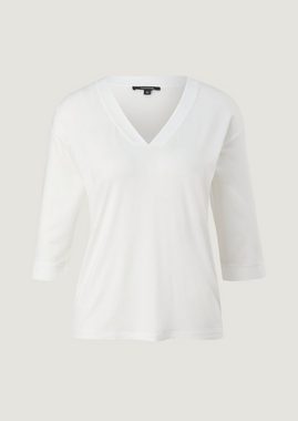 Comma Shirttop Shirt aus Viskosestretch