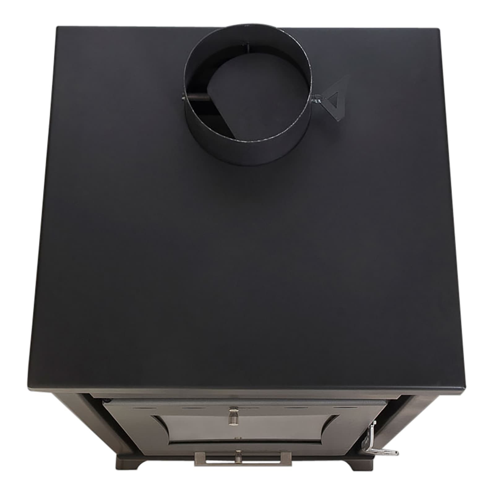 Gekas Kaminofen Holzofen schmal mit 7,7 kW, bis zu 85m² Wohnfläche, 120mm Abgasrohr, 7,7 kW, Holzofen, (7 - 9 kW, MG100), Stahl