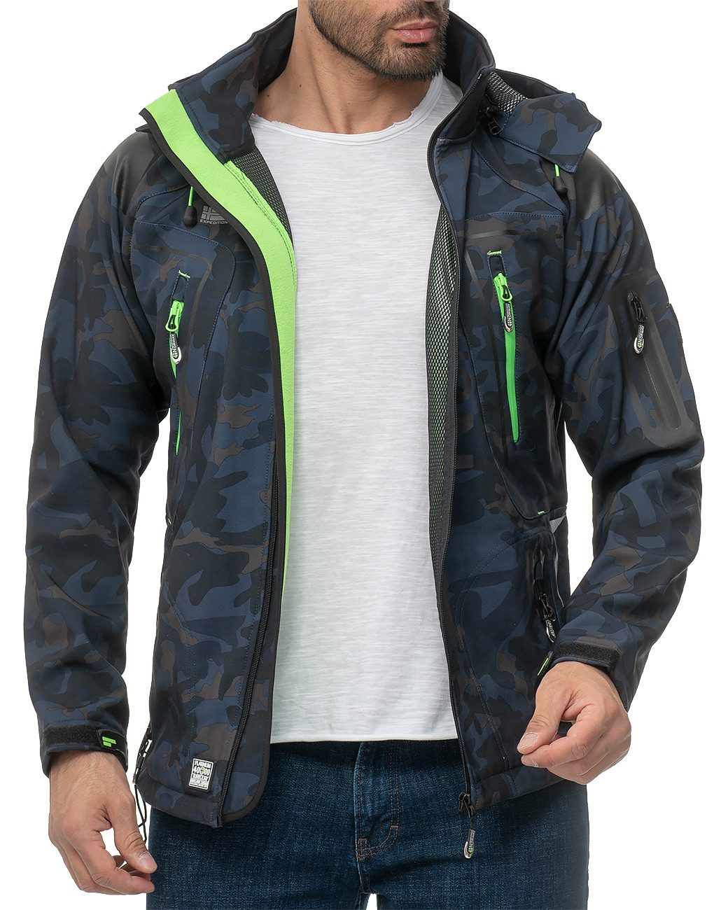 Geographical Norway Softshelljacke Herren Outdoor Jacke günstig online kaufen