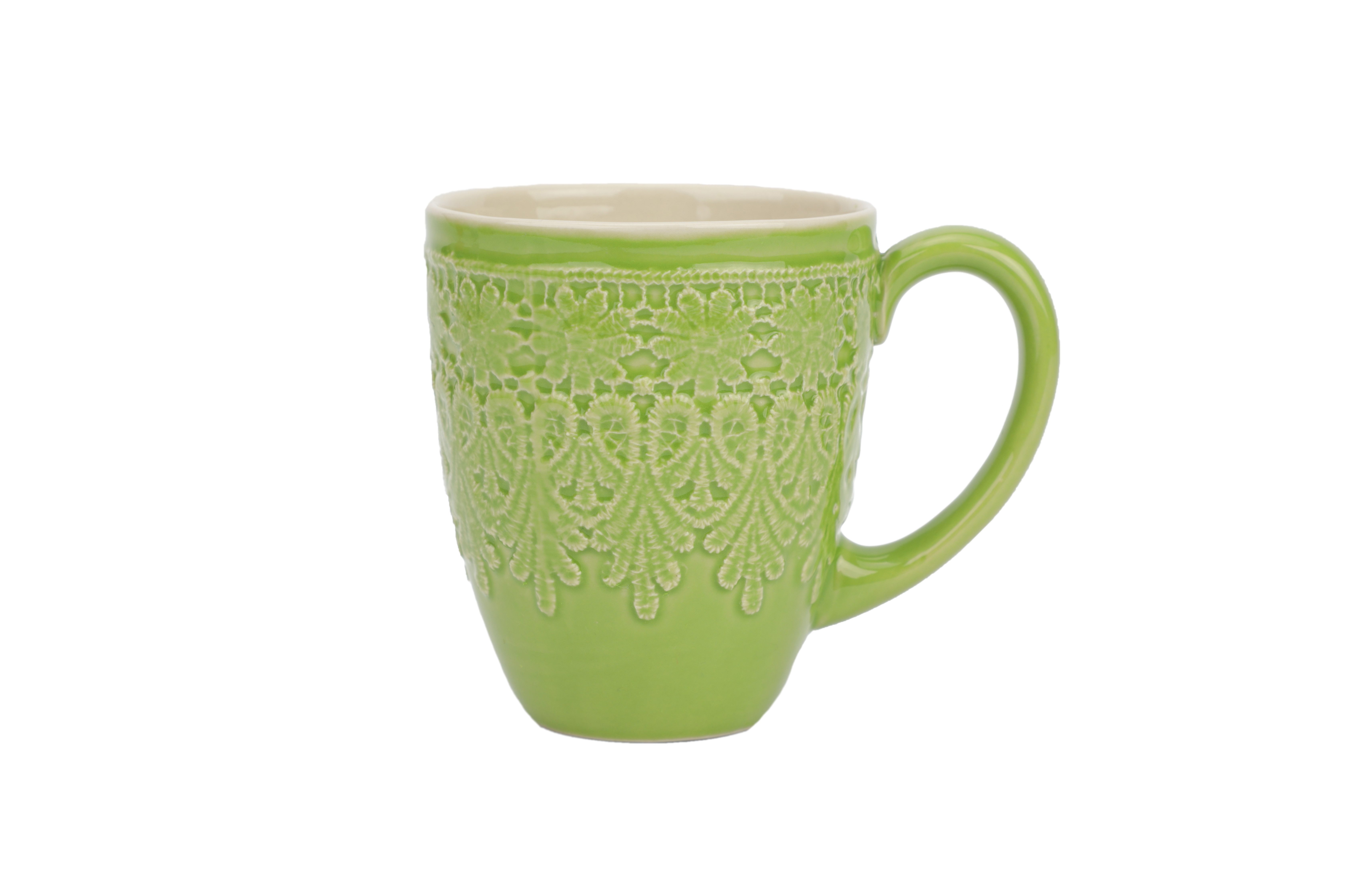 El Puente Becher Kaffeebecher "Bloom", Handmade, Keramik, Handmade