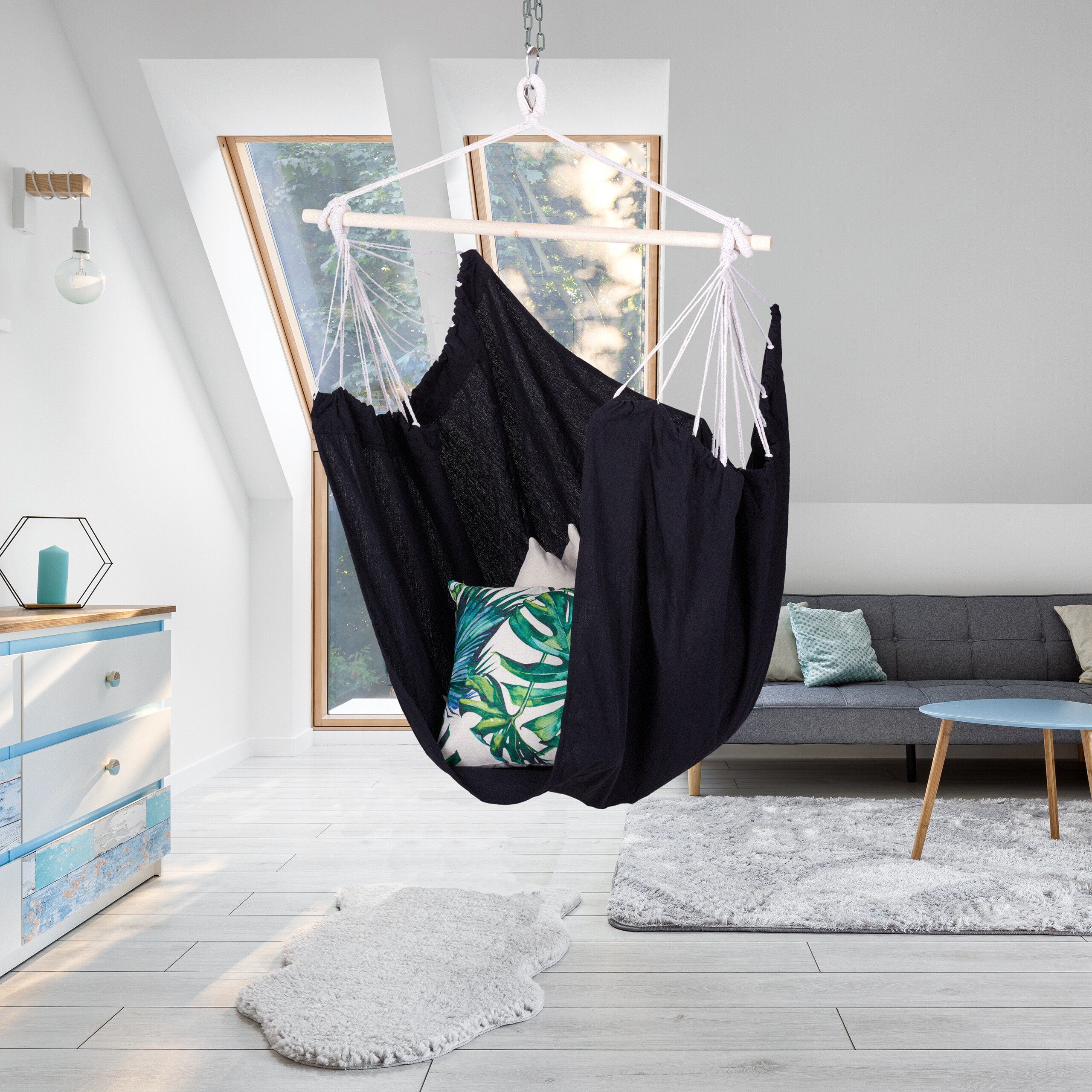 relaxdays Hängesessel Baumwolle günstig online kaufen