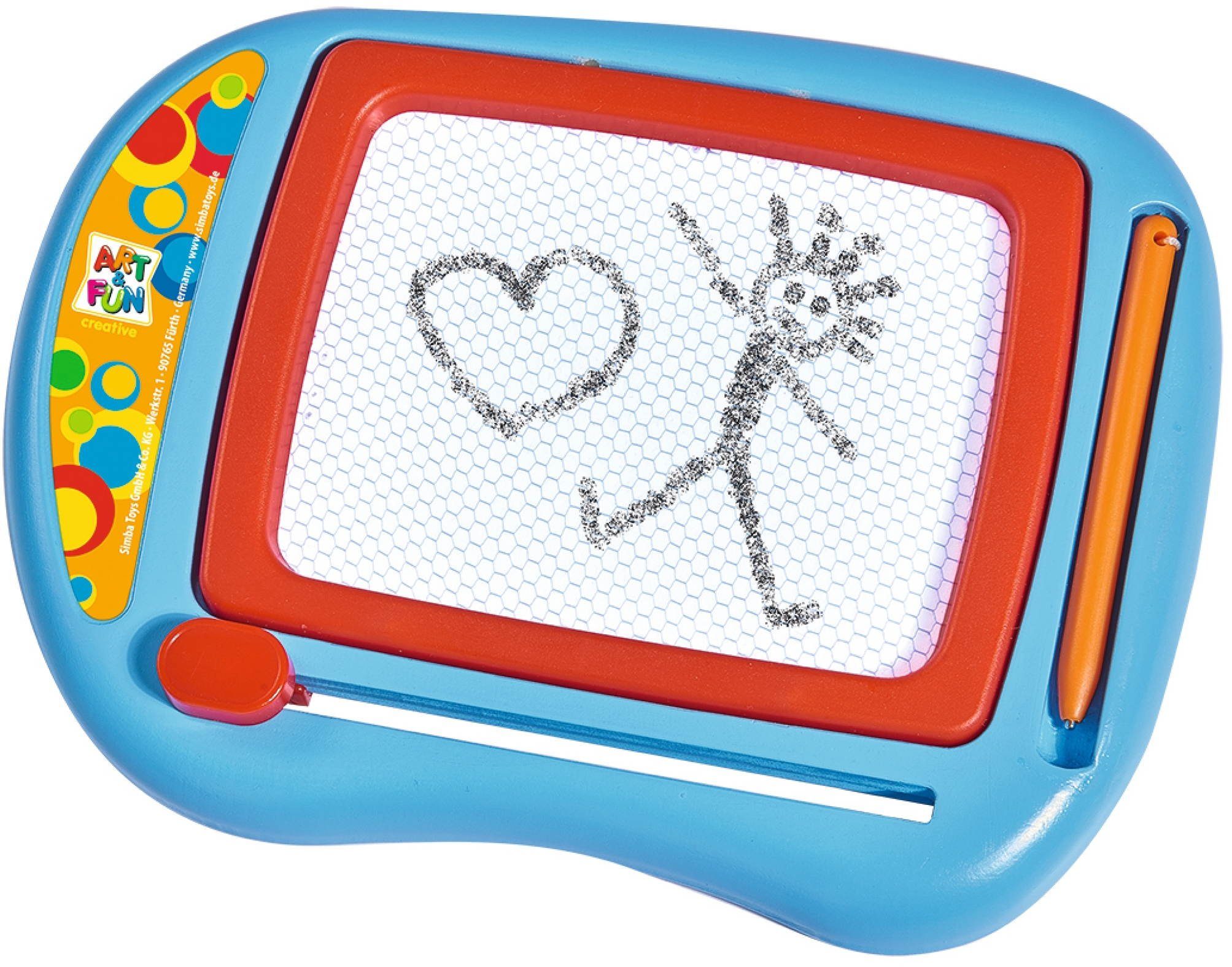 SIMBA Tafel Spielzeug Malen ART & FUN Magnet kleine Zeichentafel 106334148 günstig online kaufen