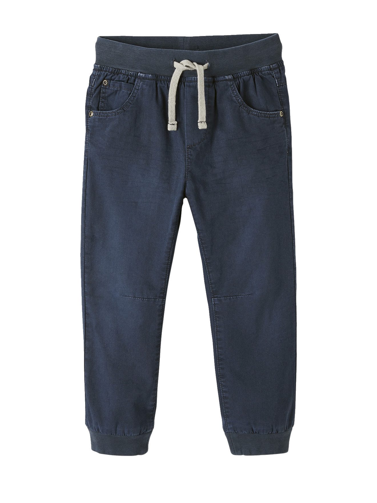 vertbaudet Stoffhose Jungen Joggpants mit Fleecefutter