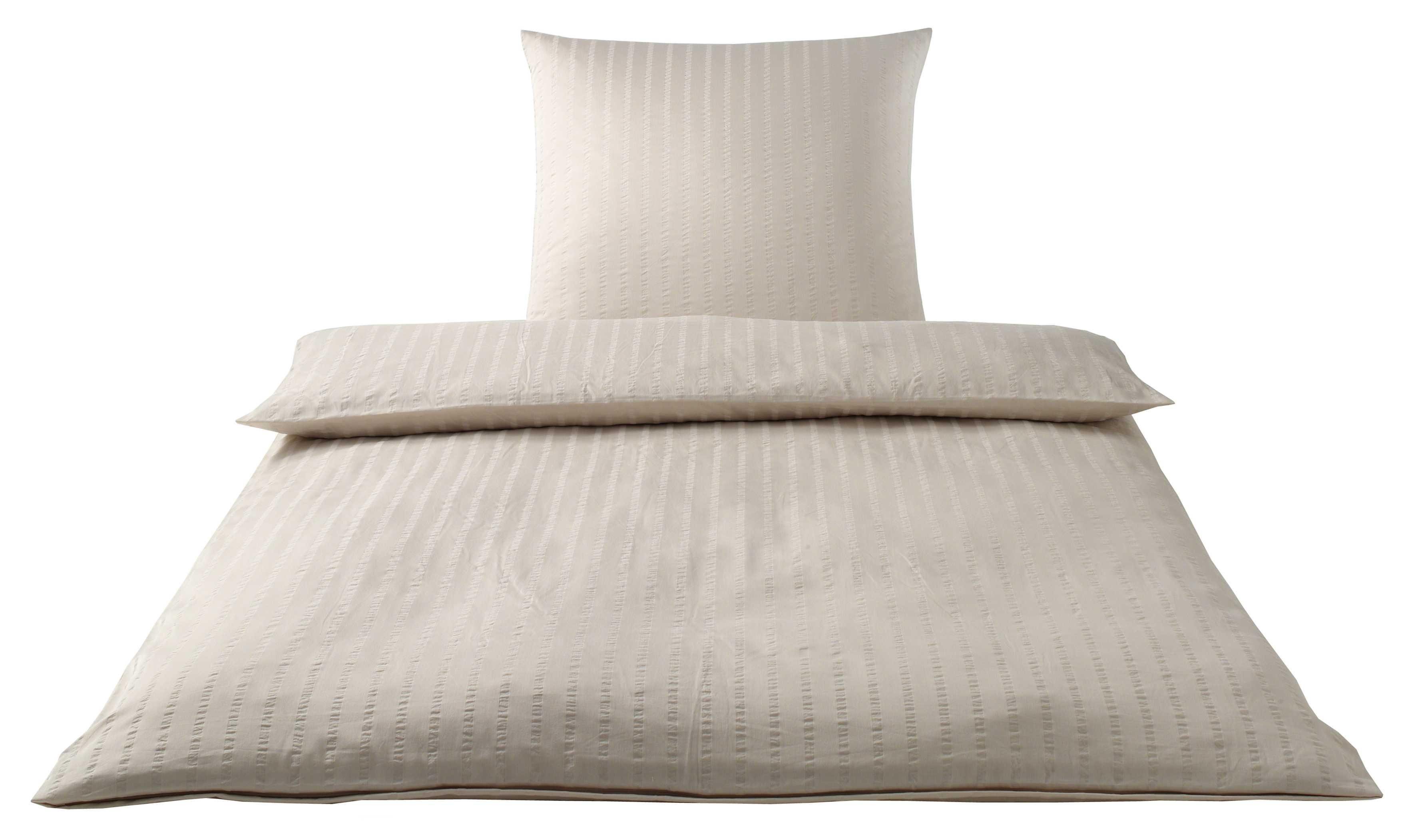 Elegante Bettwäsche Chelsea, Seersucker, 2 teilig, günstig online kaufen