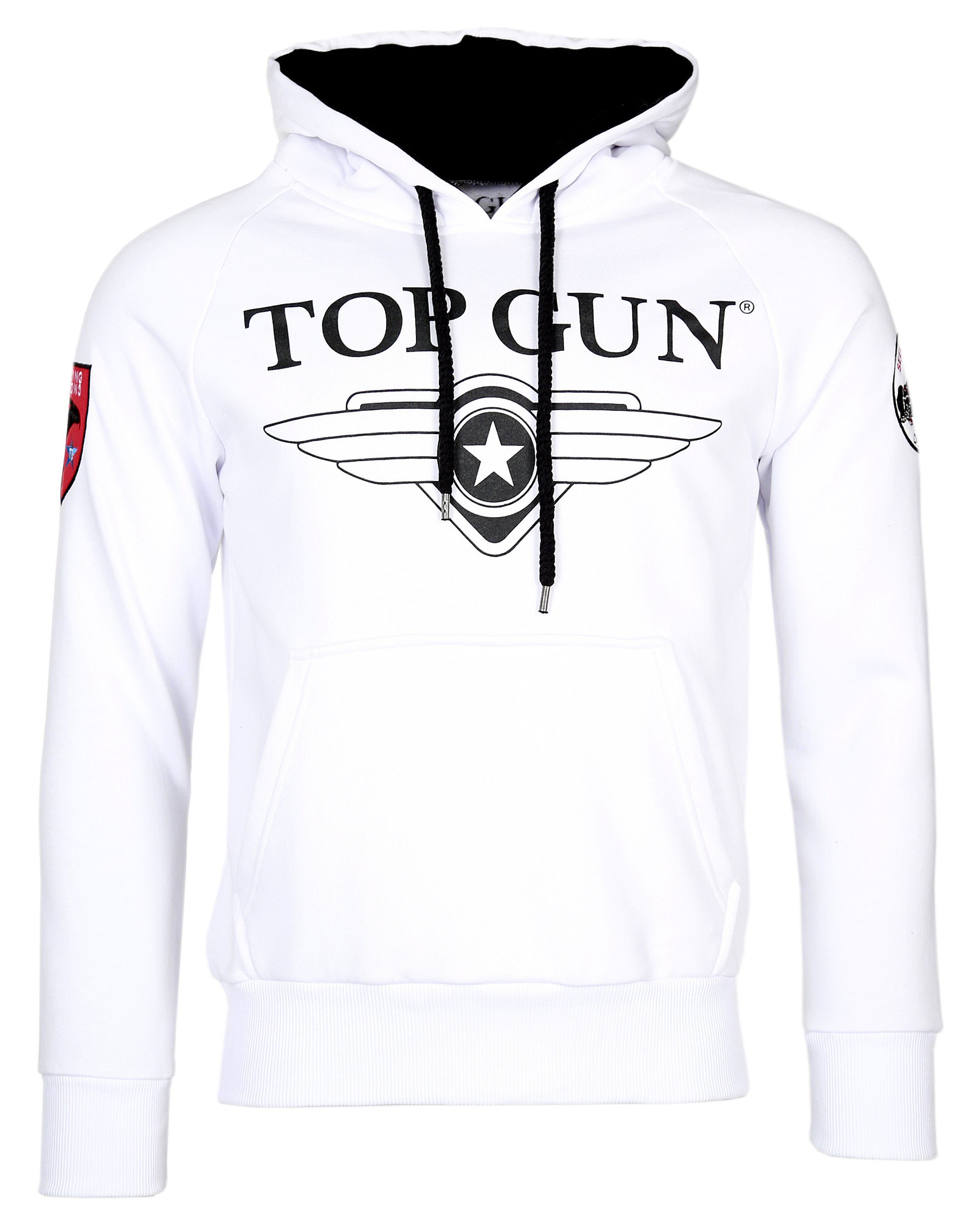 Top Fronttasche Gun Hoodie Defender TG20191012, mit Kapuzenpullover praktischer GUN von Weicher TOP