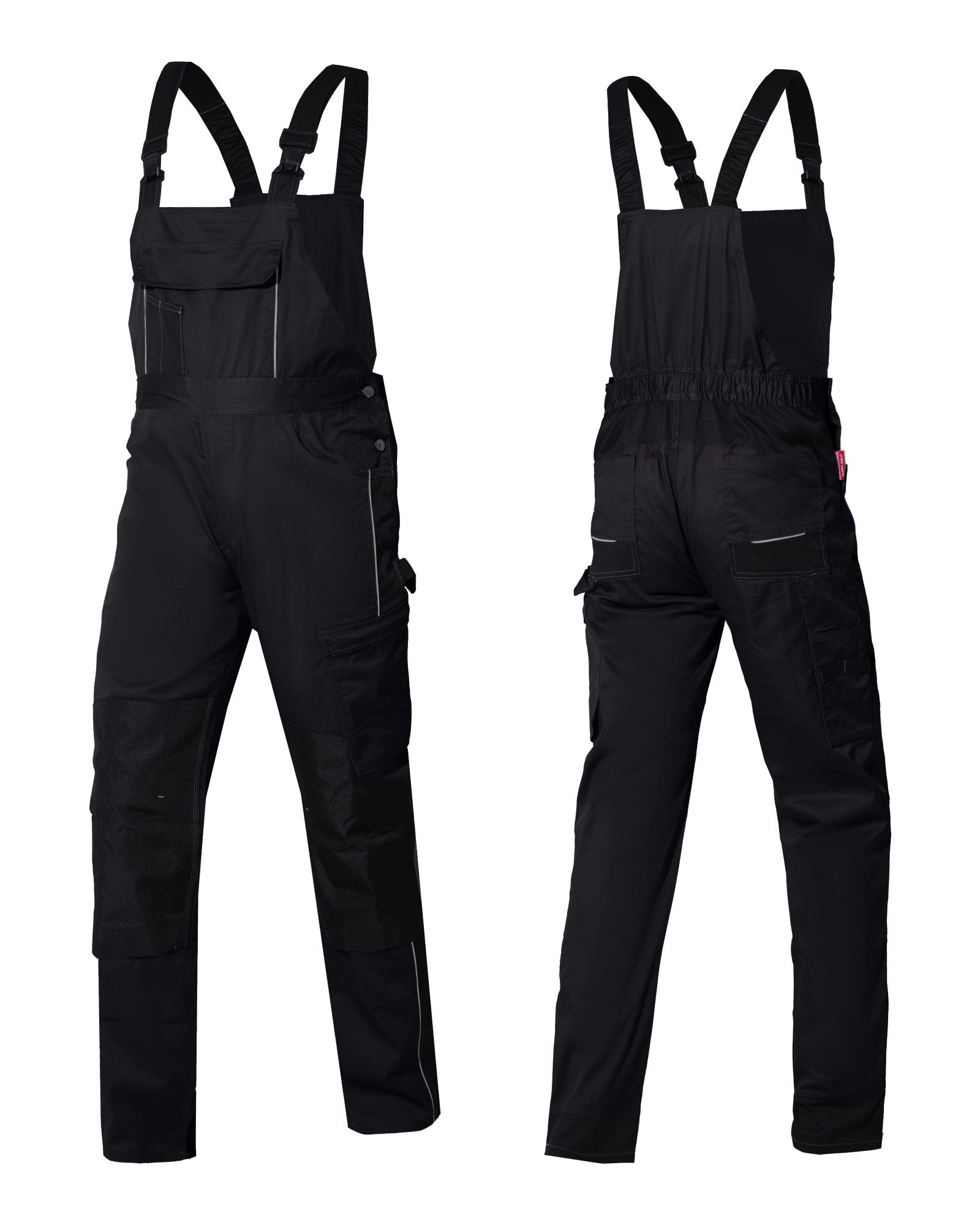WORK IDEA Arbeitshose Herren Latzhose Arbeitshose mit zahlreichen Taschen & Werkzeugtaschen (1-tlg)